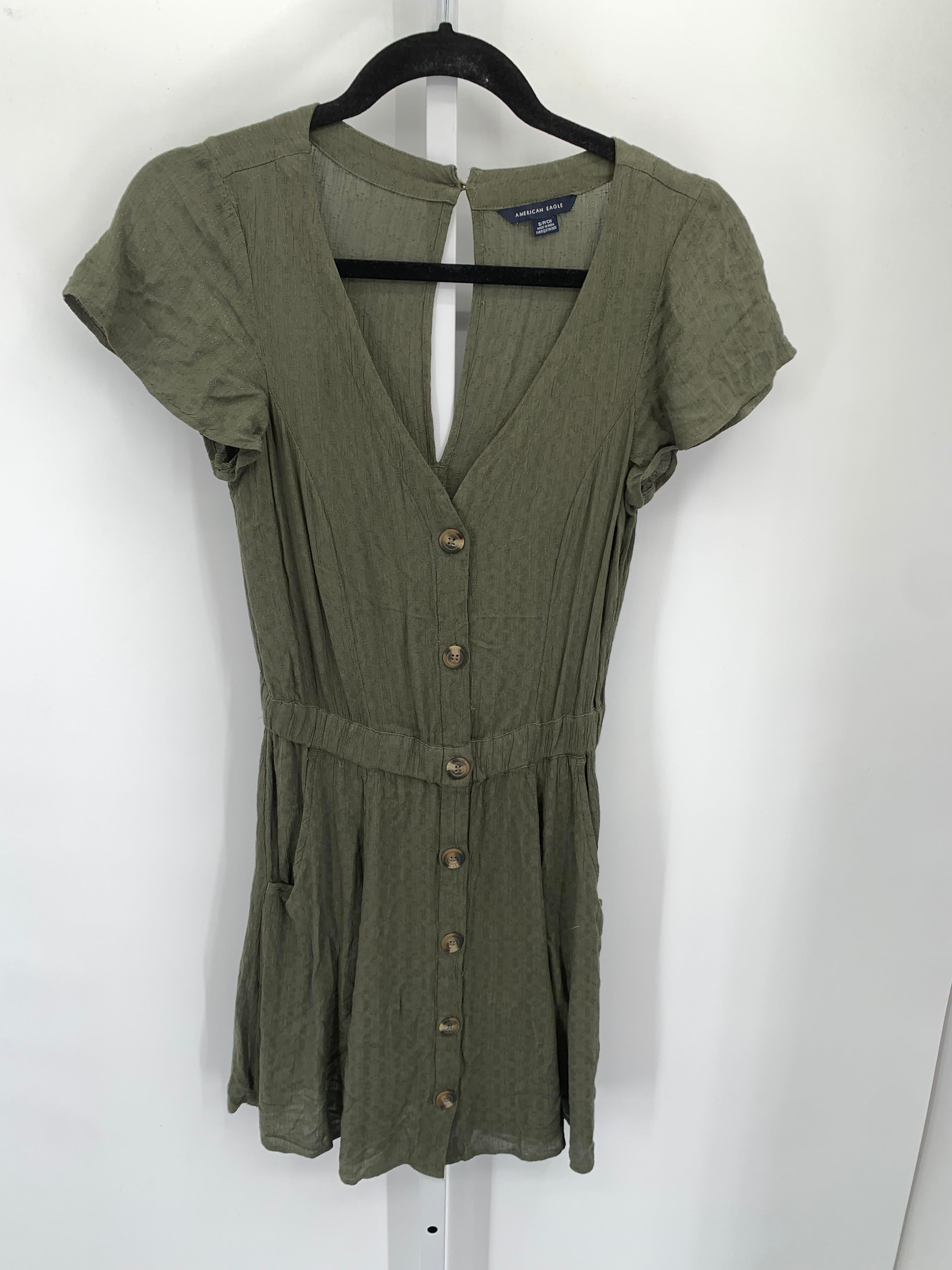 American Eagle Size Small Juniors Short Sleeve Dress