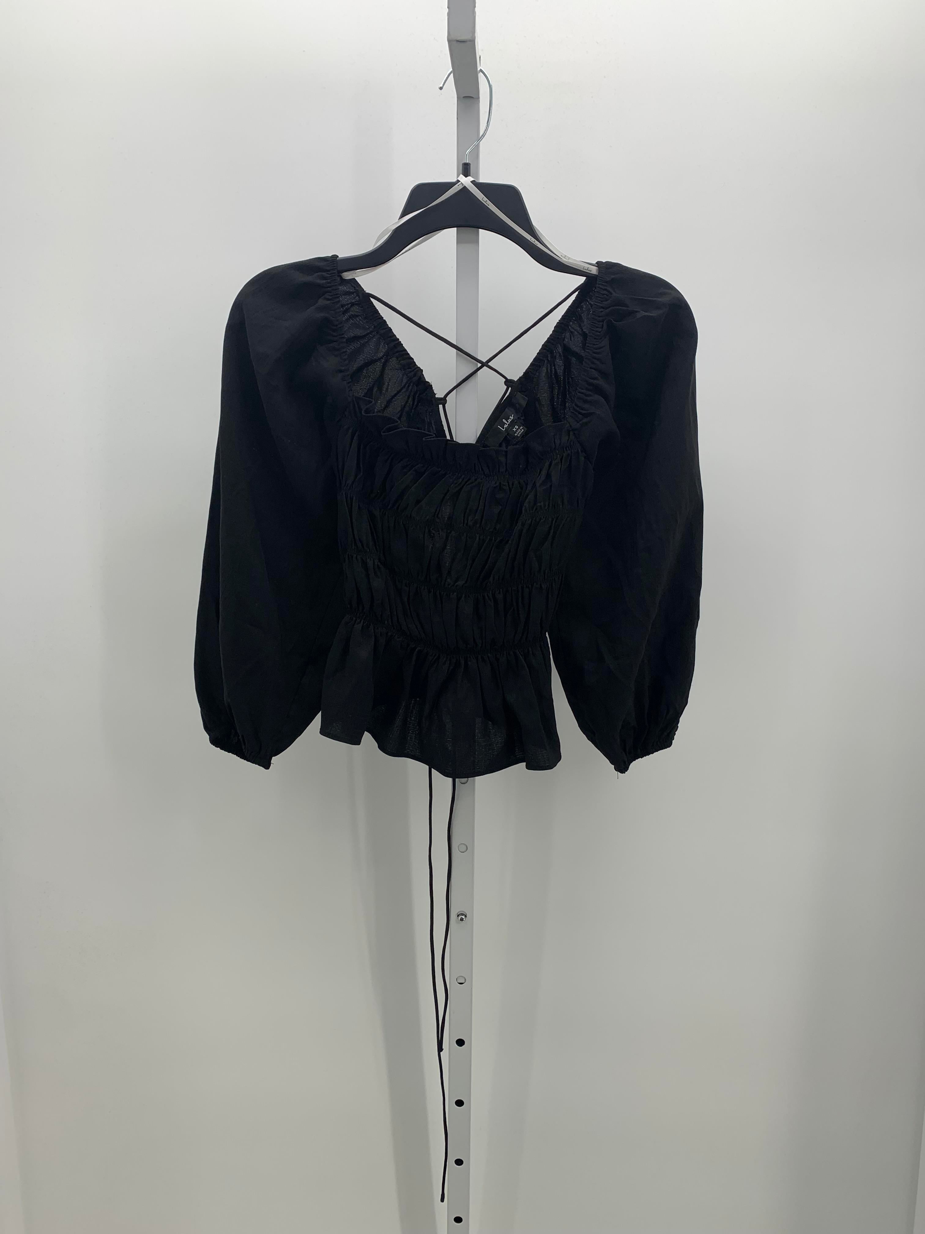 Lulus Size X Small Juniors Long Sleeve Shirt