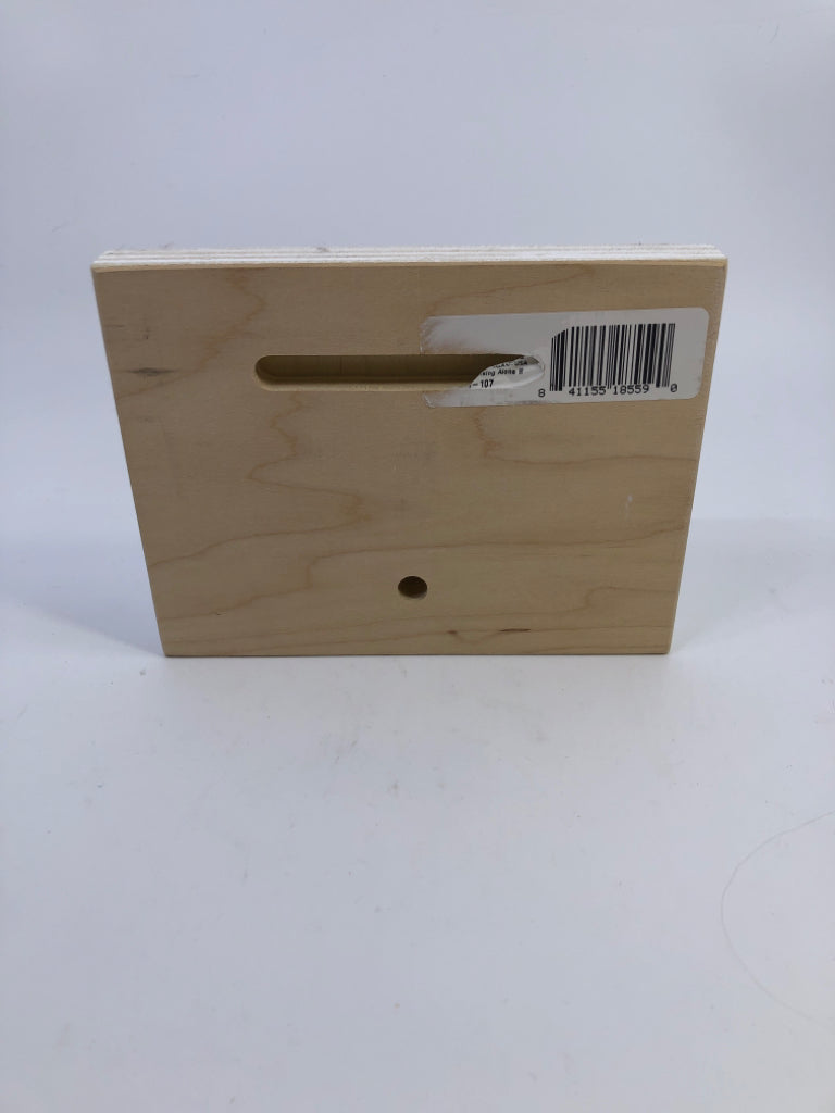 NOT DRINKING/DOG IS HOME WOOD BLOCK DECOR.