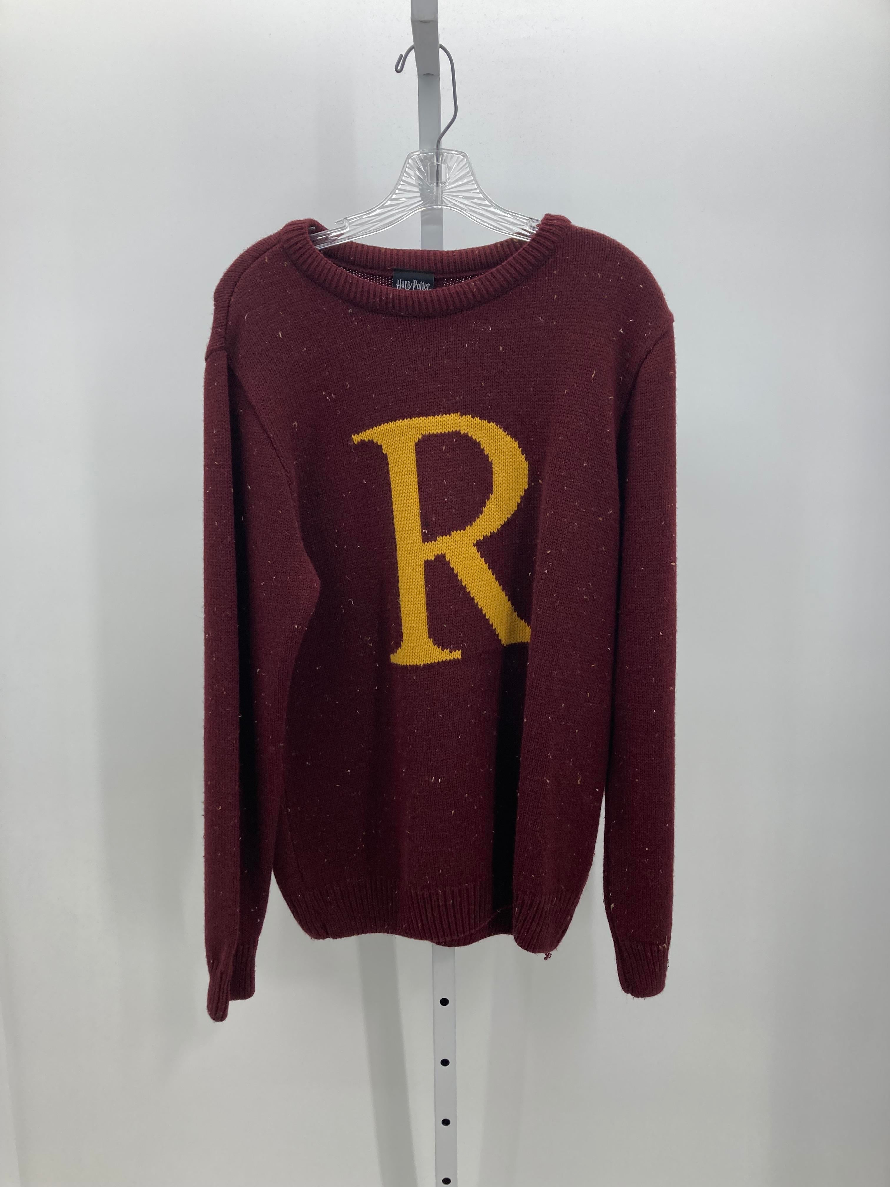 Harry Potter Size Extra Large Juniors Long Sleeve Sweater