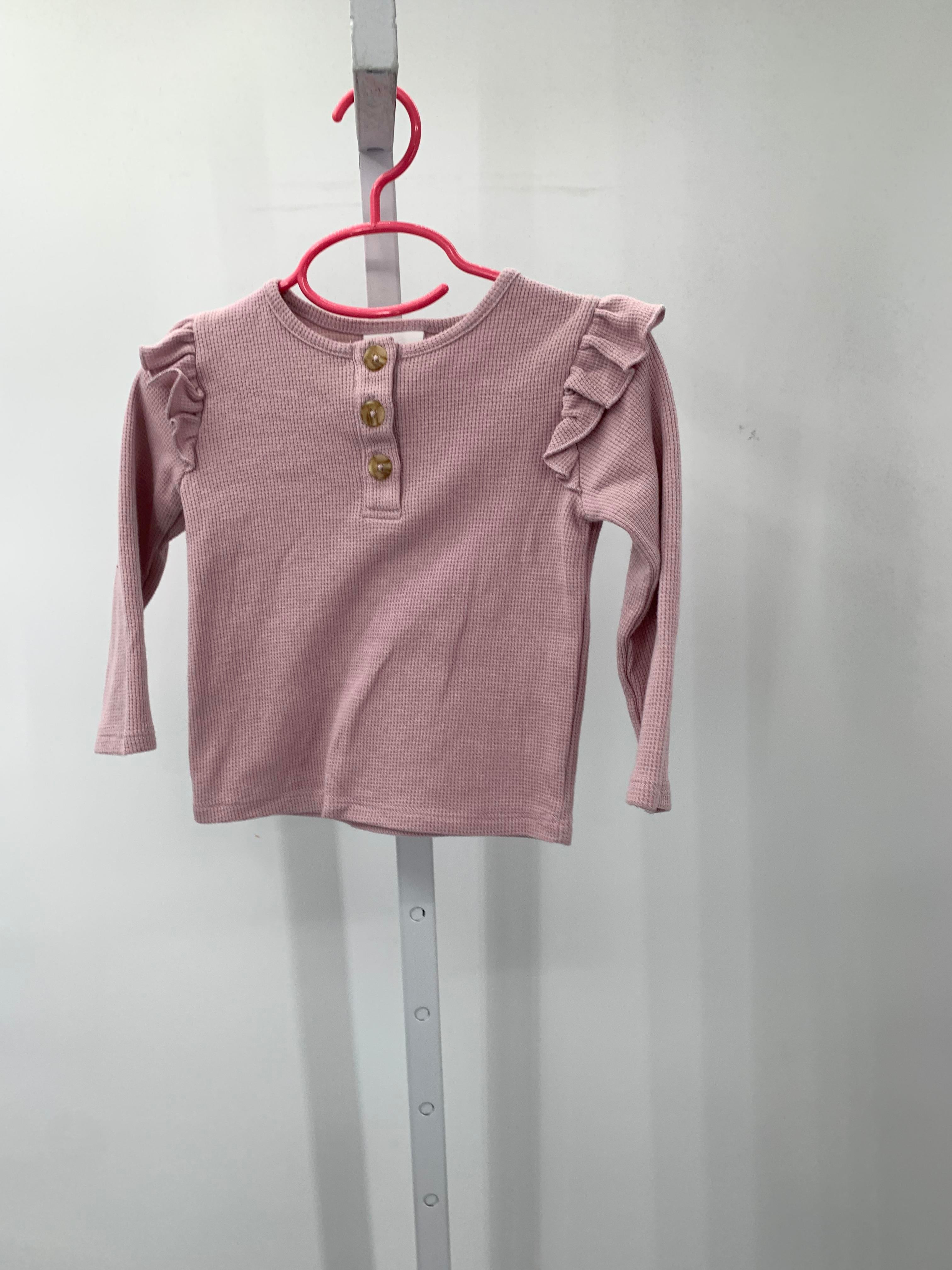 Nicole Miller Size 24 Months Girls Long Sleeve Shirt