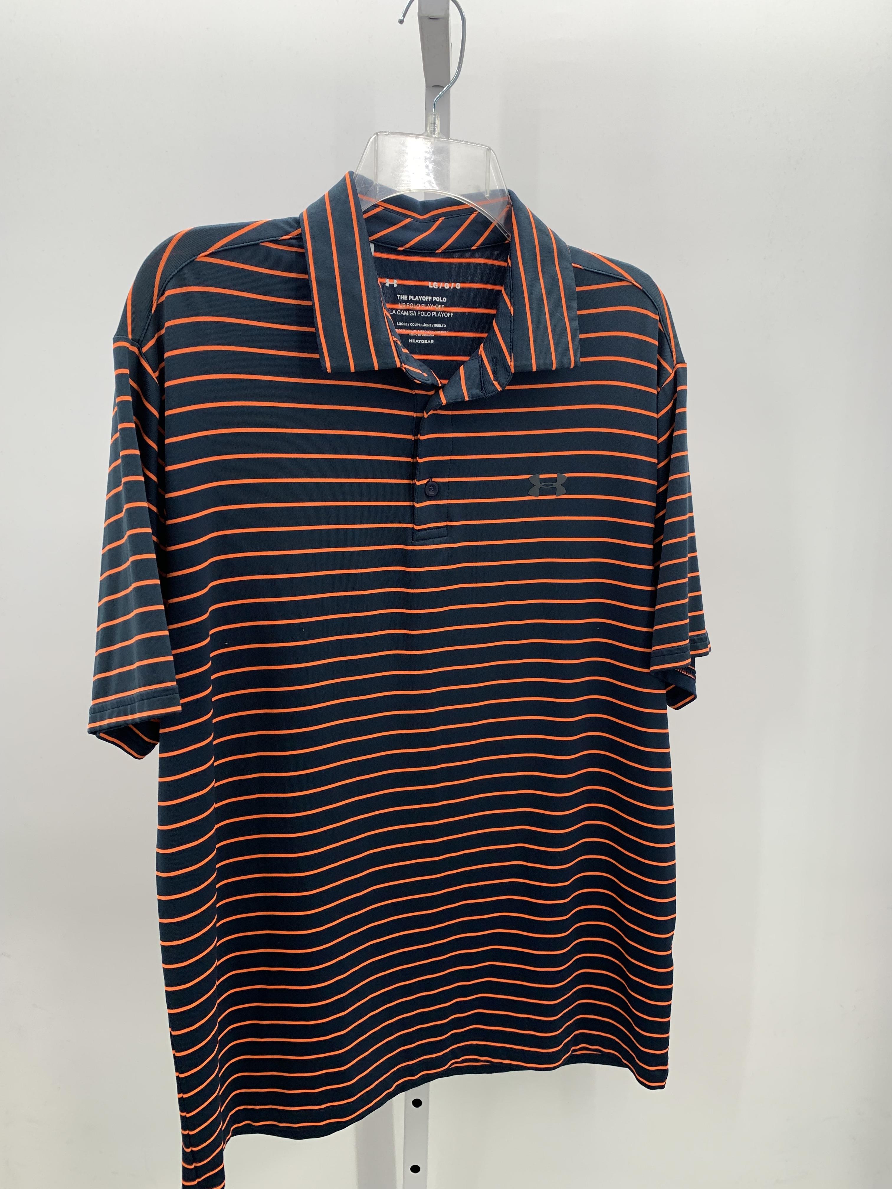 ORANGE STRIPES POLO