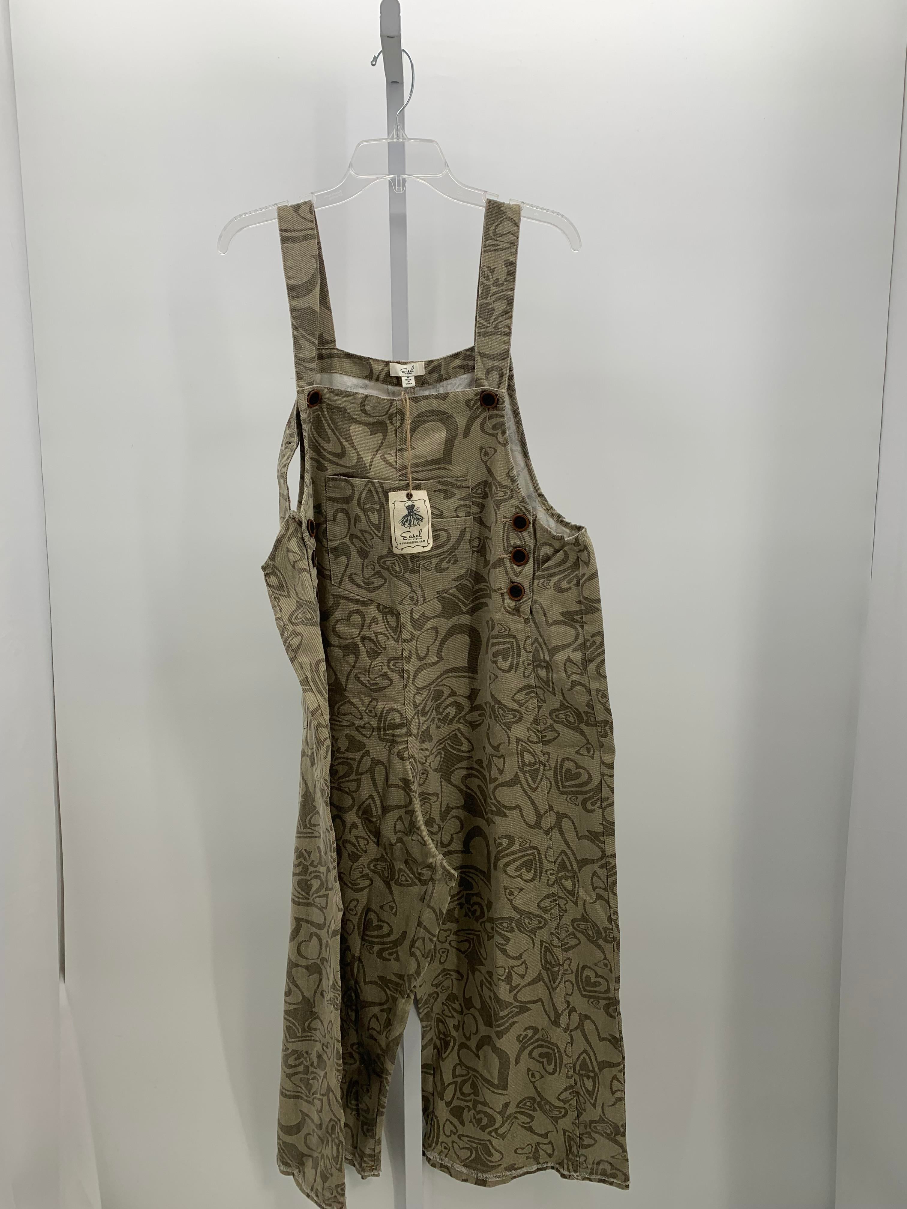 Easel Size Medium Misses Overalls