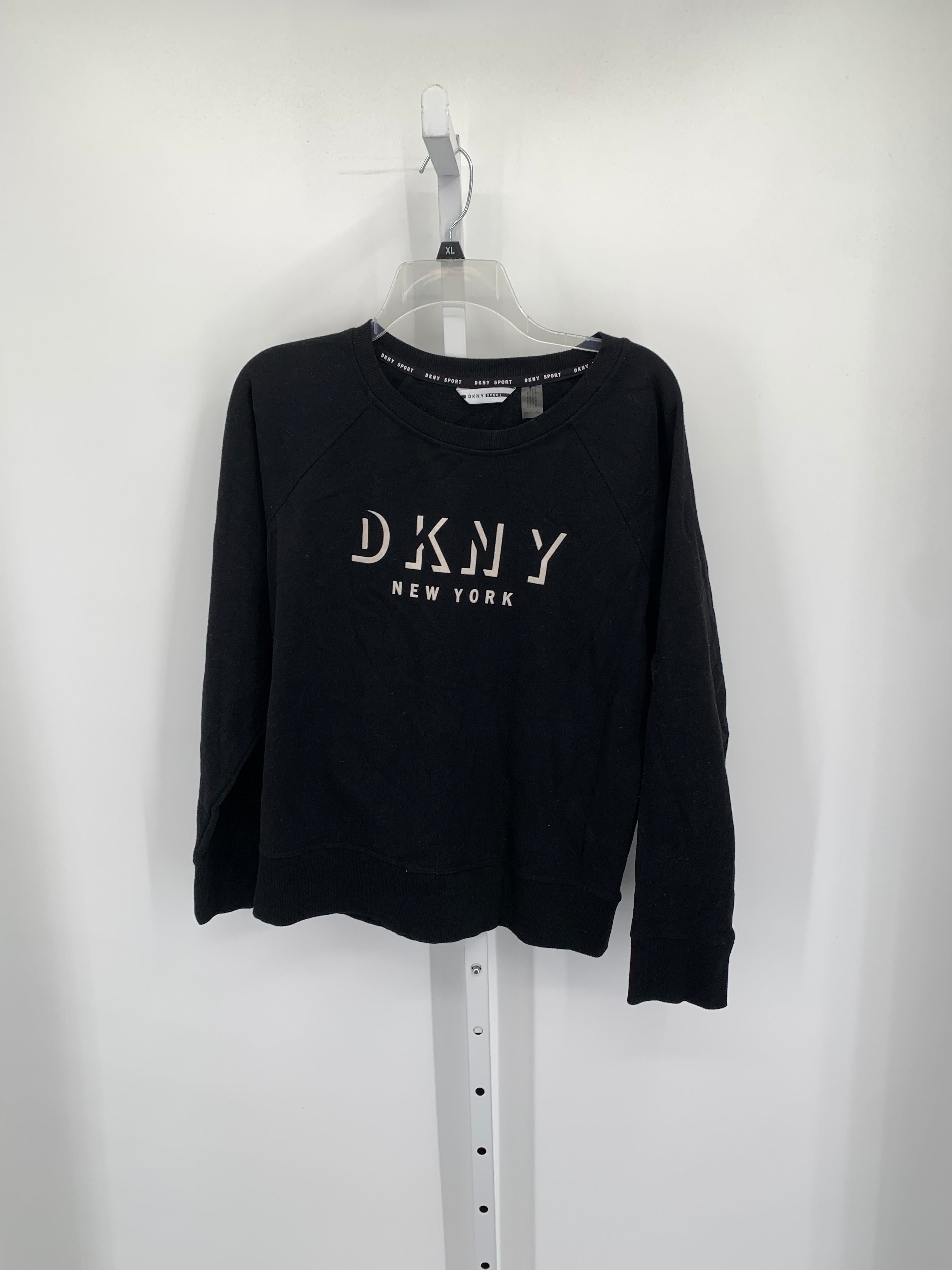 DKNY Size Large Misses Long Sleeve Shirt