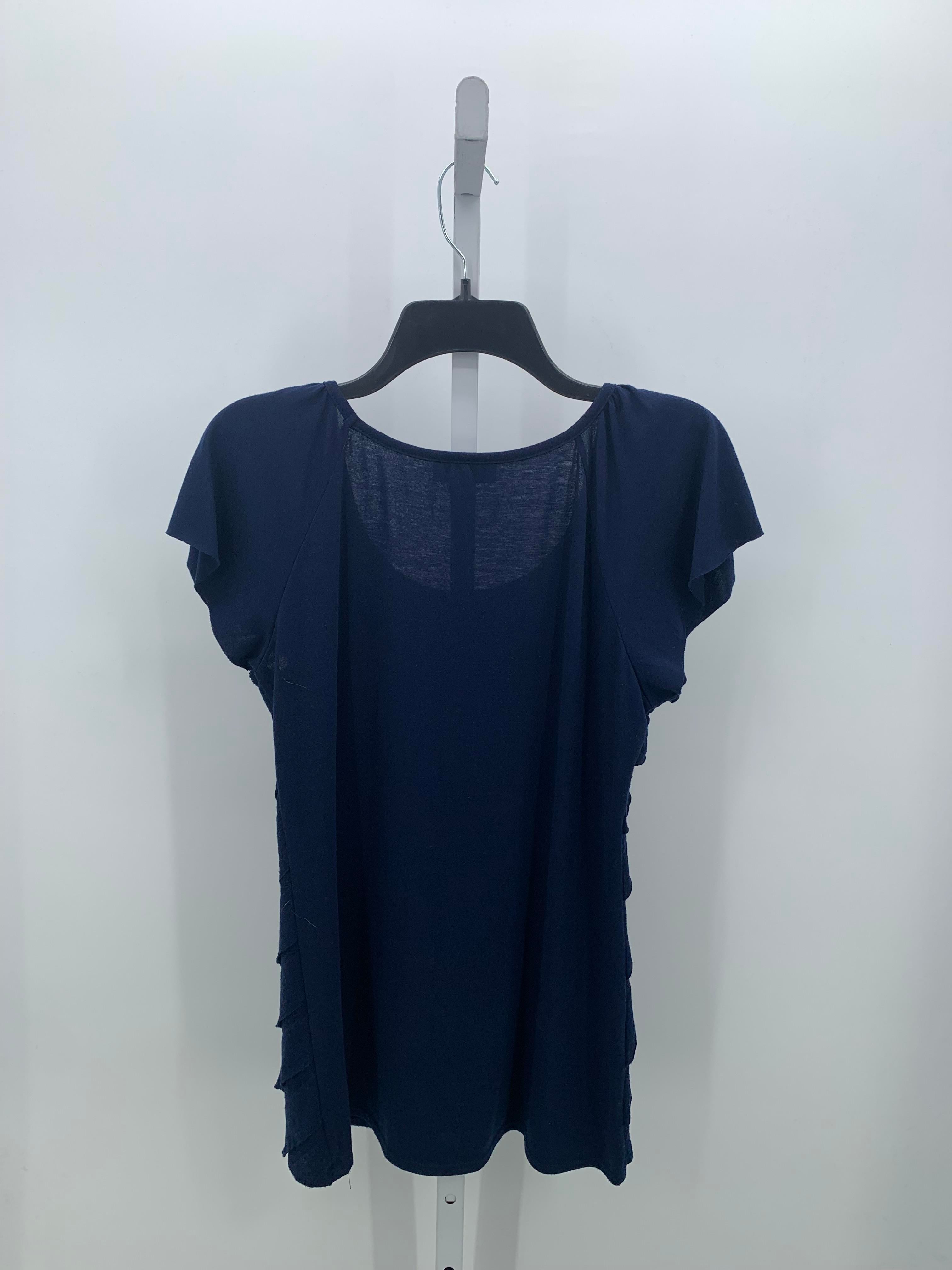 Ab Studio Size Medium Misses Short Sleeve Shirt