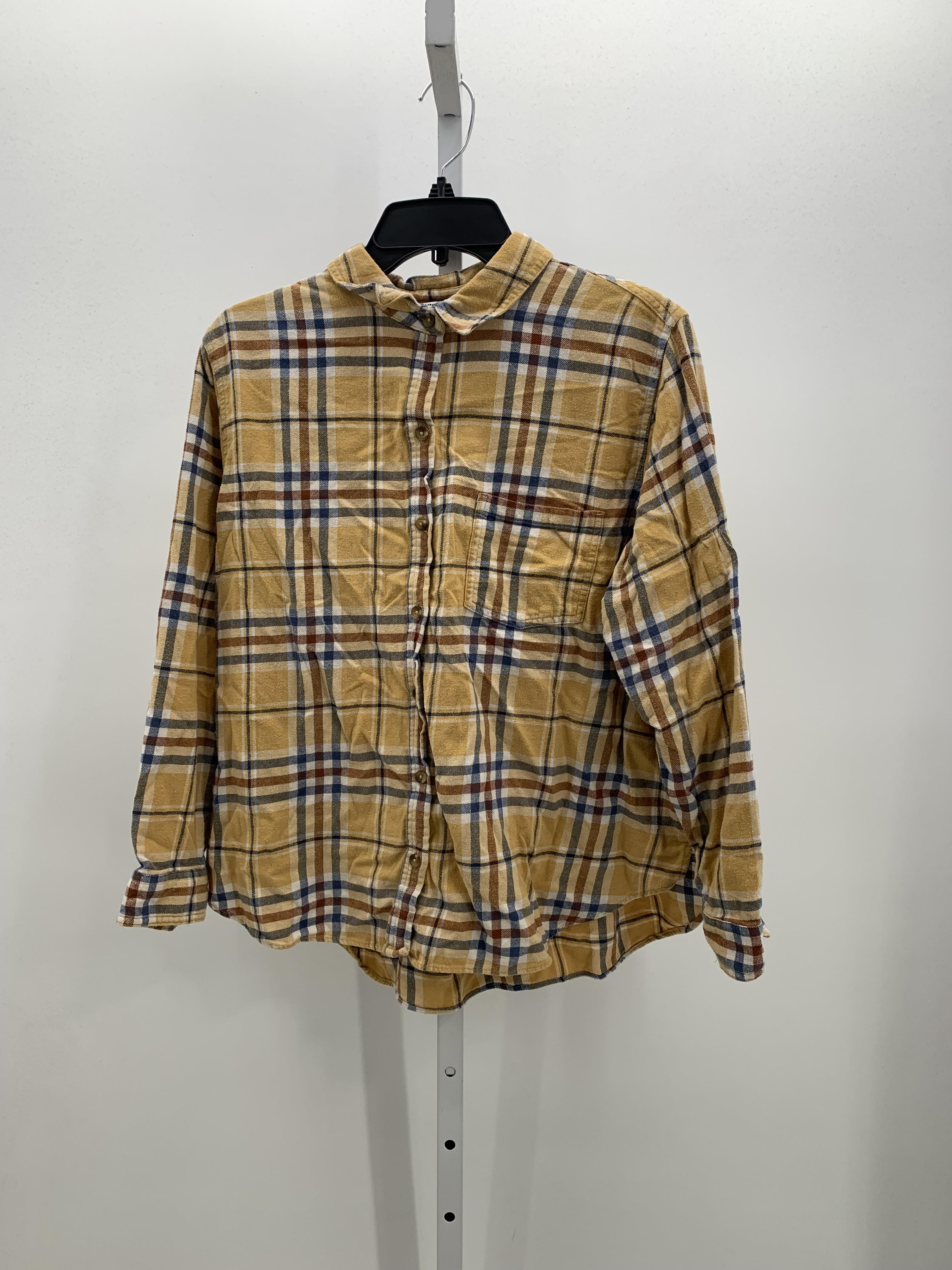 Sonoma Size X Large Petite Petite Long Sleeve Shirt