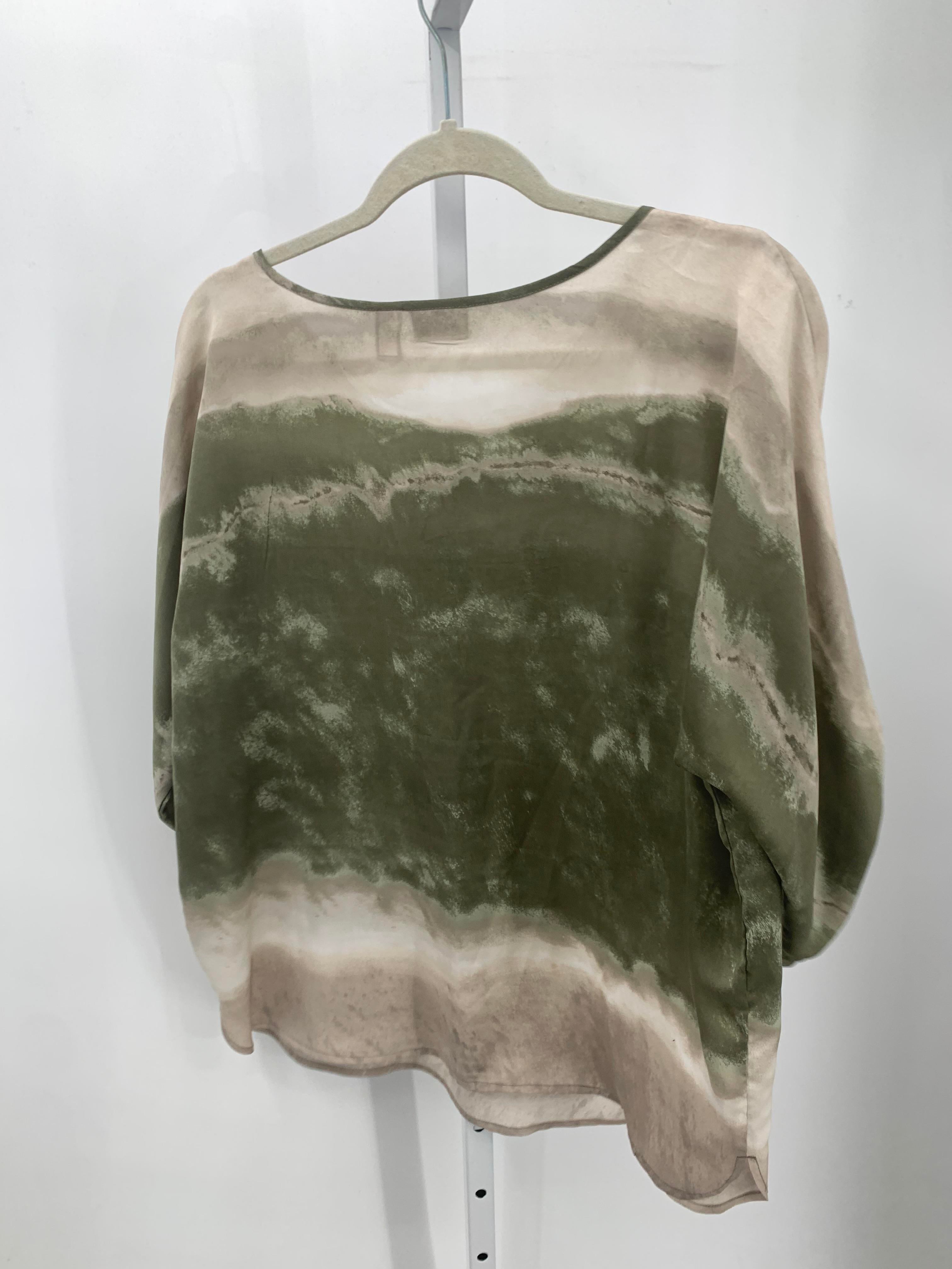 Chico's Size Medium Misses Short Sleeve Shirt