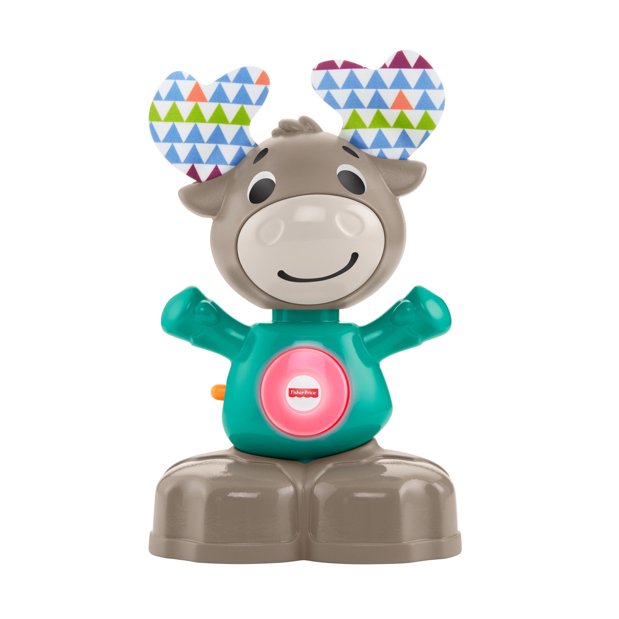 Fisher-Price Linkimals Musical Moose Baby & Toddler Learning Toy with Interactiv