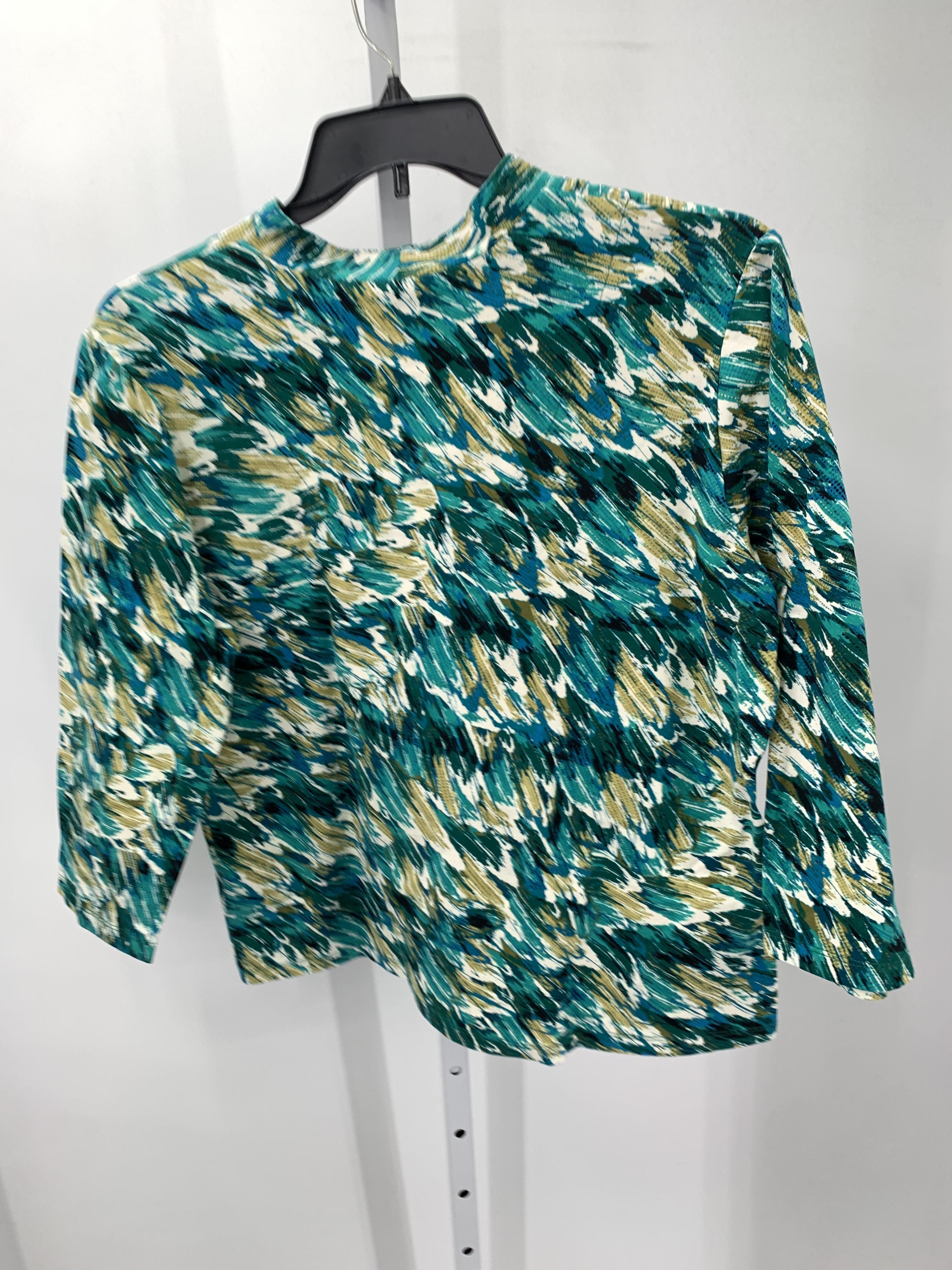 Ruby Rd. Size Extra Large Misses 3/4 Sleeve Shirt