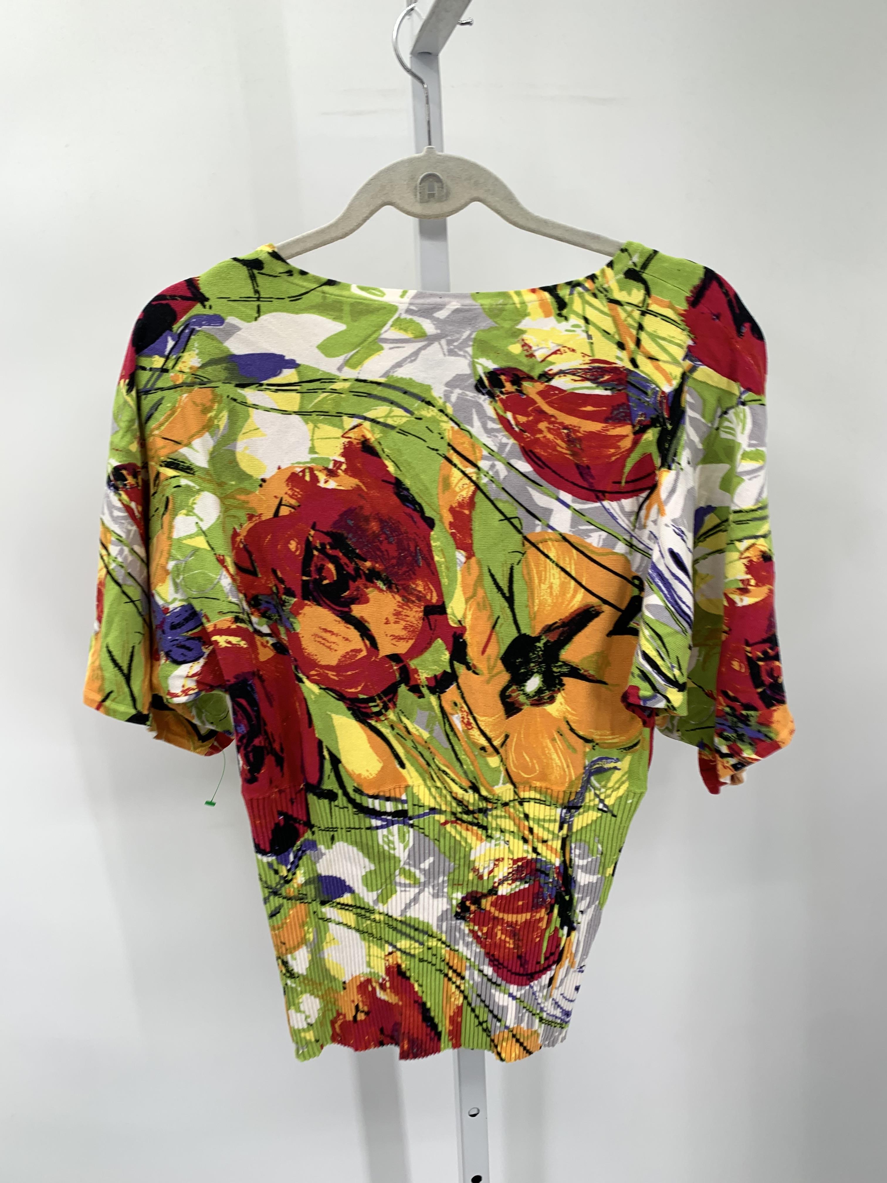 Cable & Gauge Size Large Misses Short Sleeve Shirt