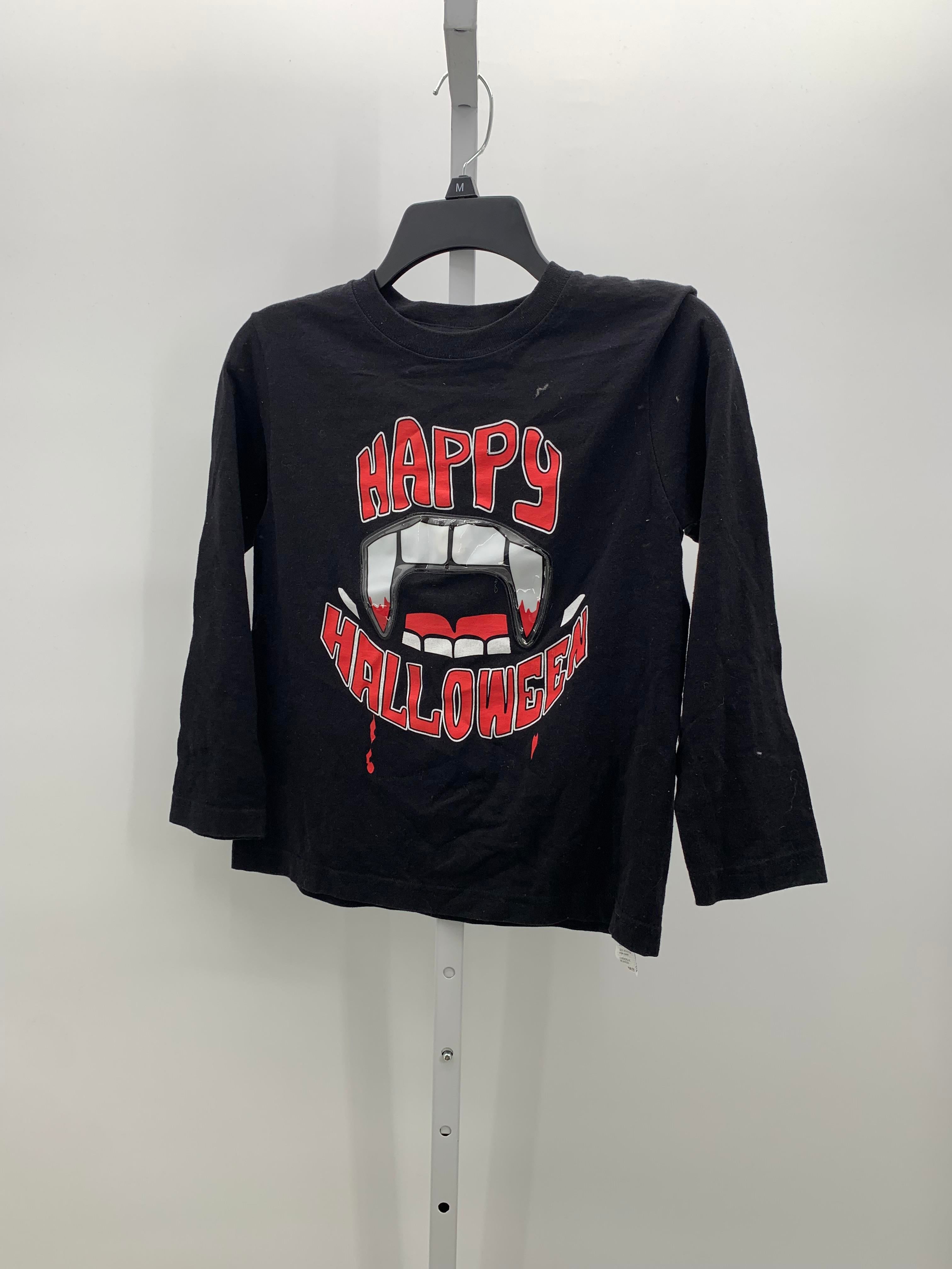 LONG SLV SHIRT HAPPY HALLOWEEN.