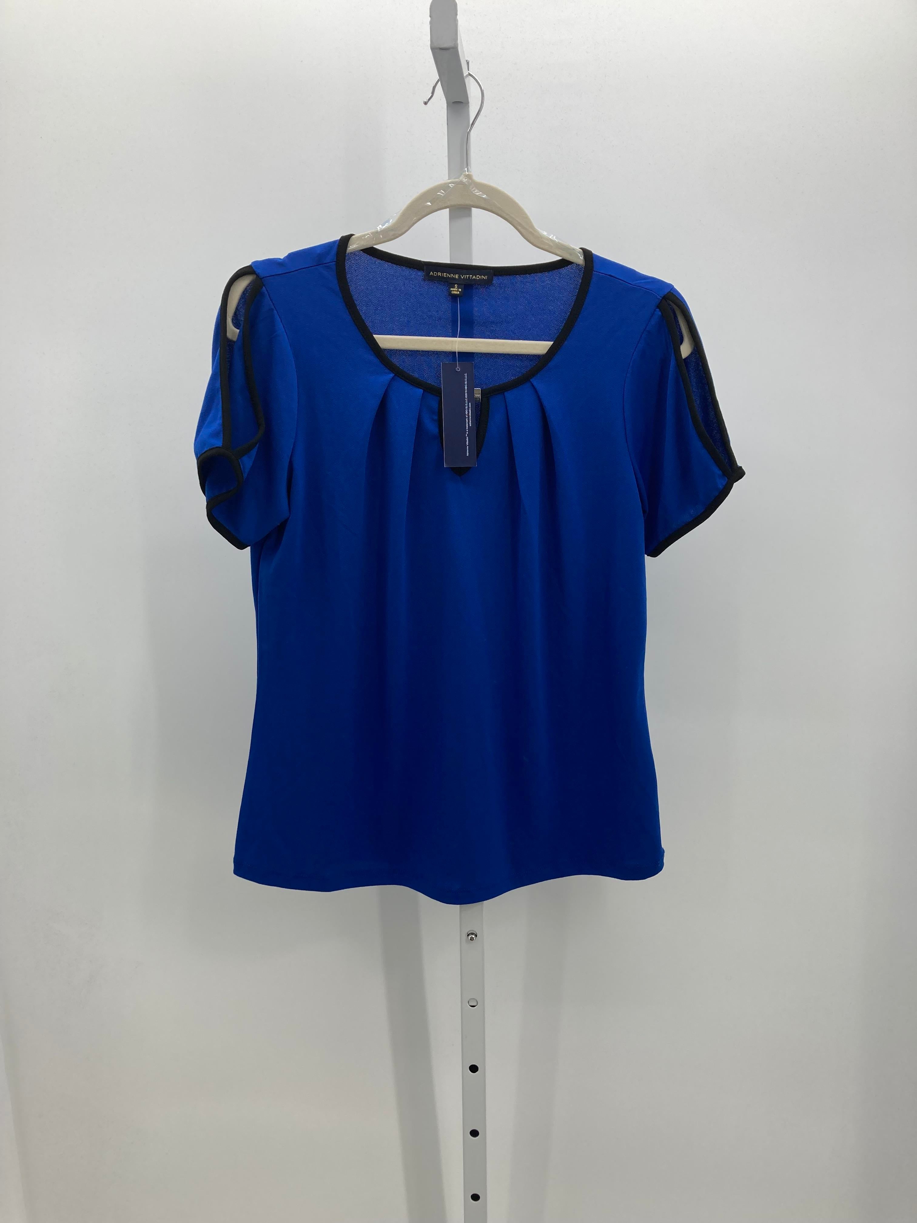 Adrienne Vittadini Size Small Misses Short Sleeve Shirt