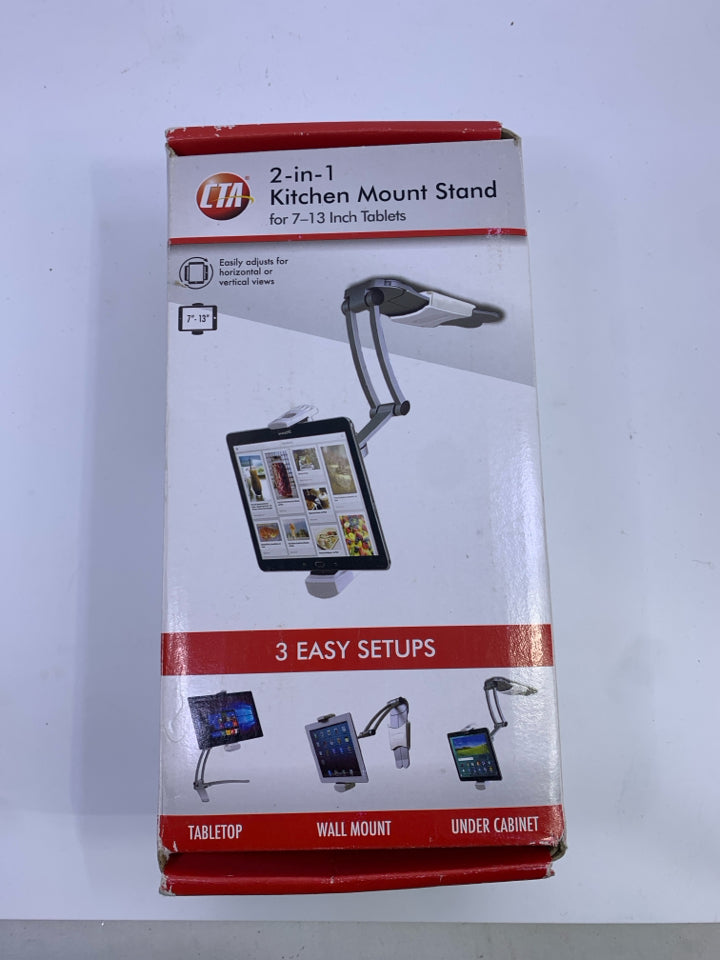 2 IN 1 KITCHEN MOUNT STAND IN BOX.