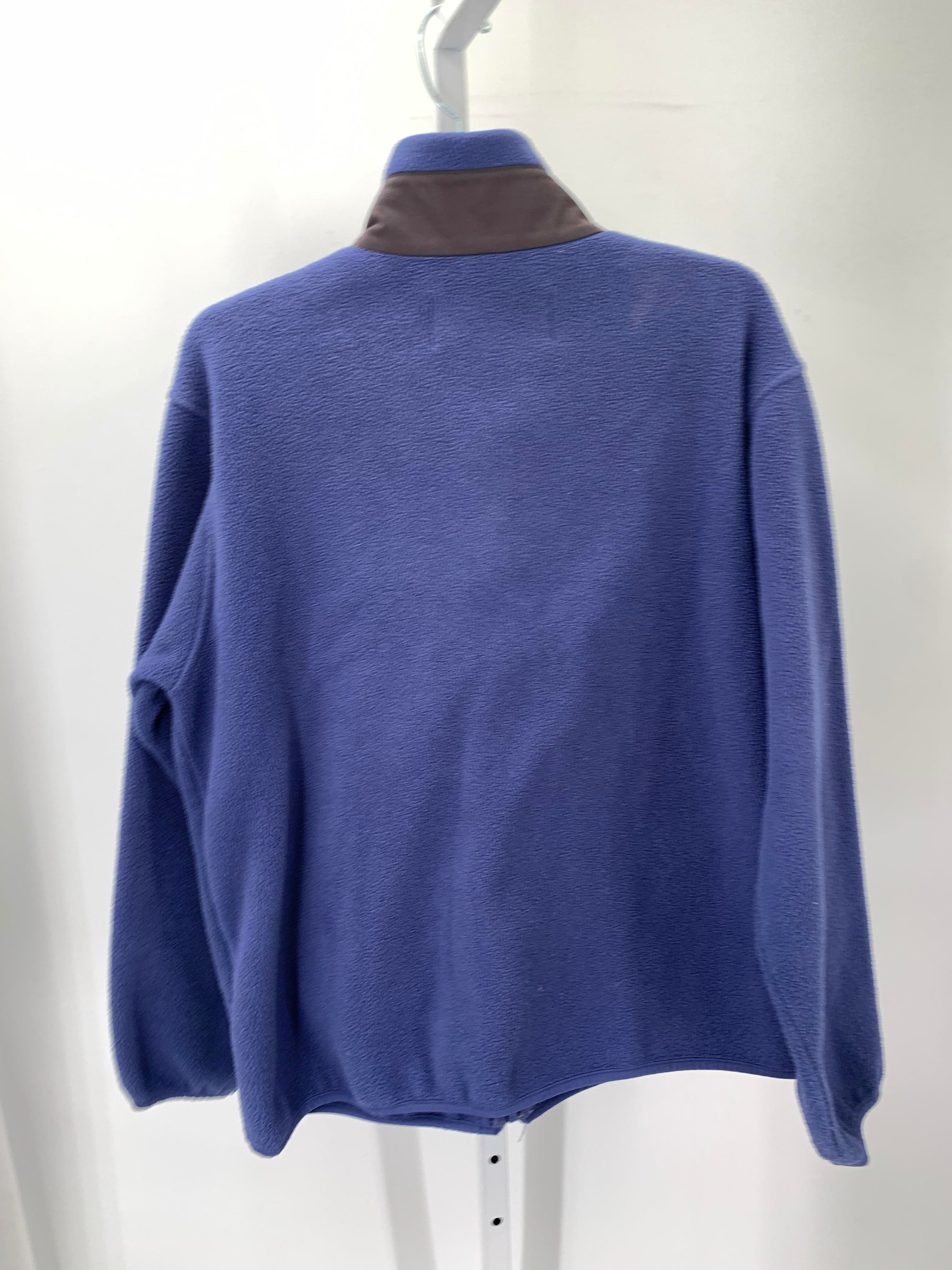 Lands End Size Large Misses Fleece Jacket