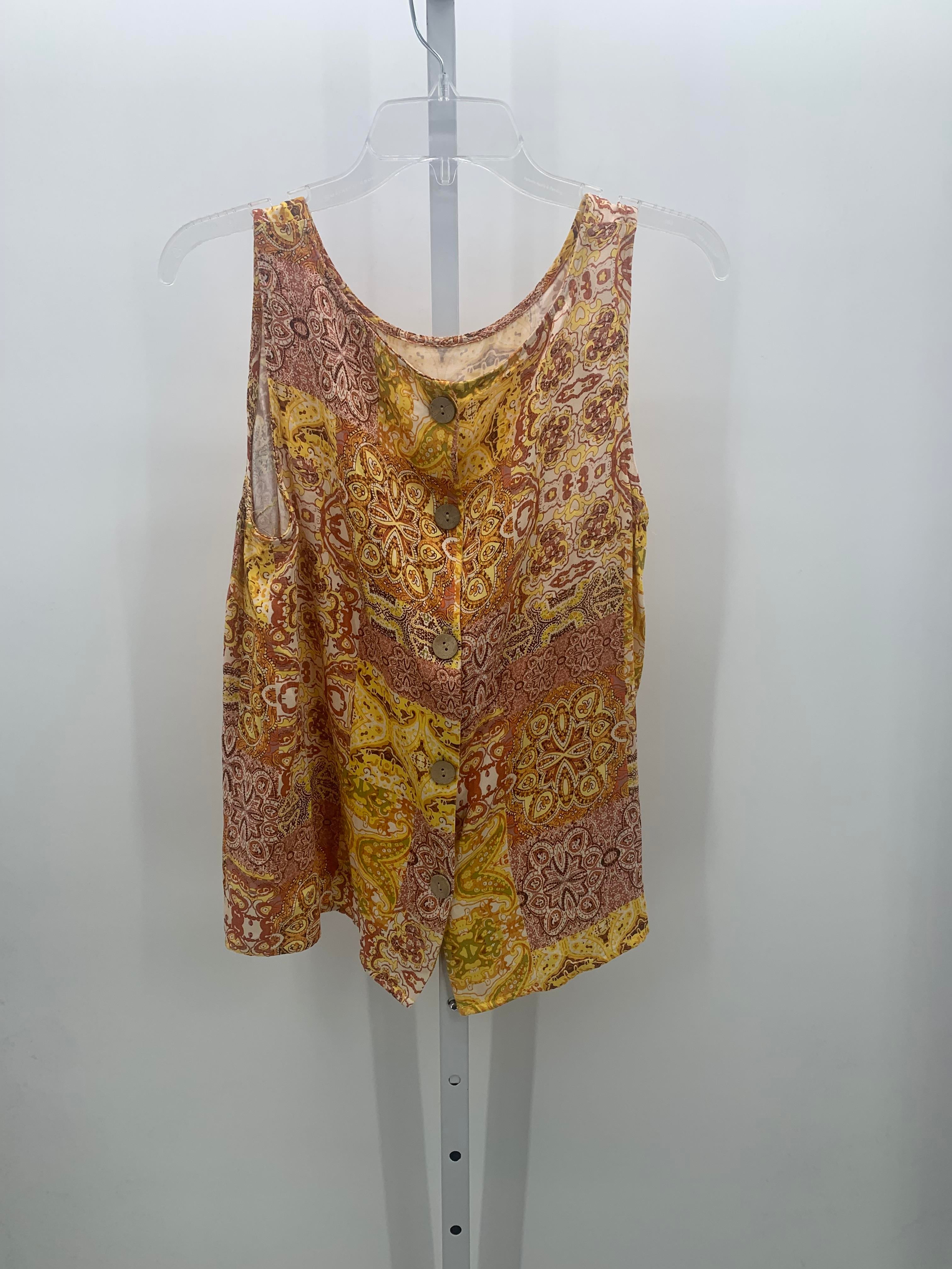 Christian Siriano Size Large Misses Sleeveless Shirt