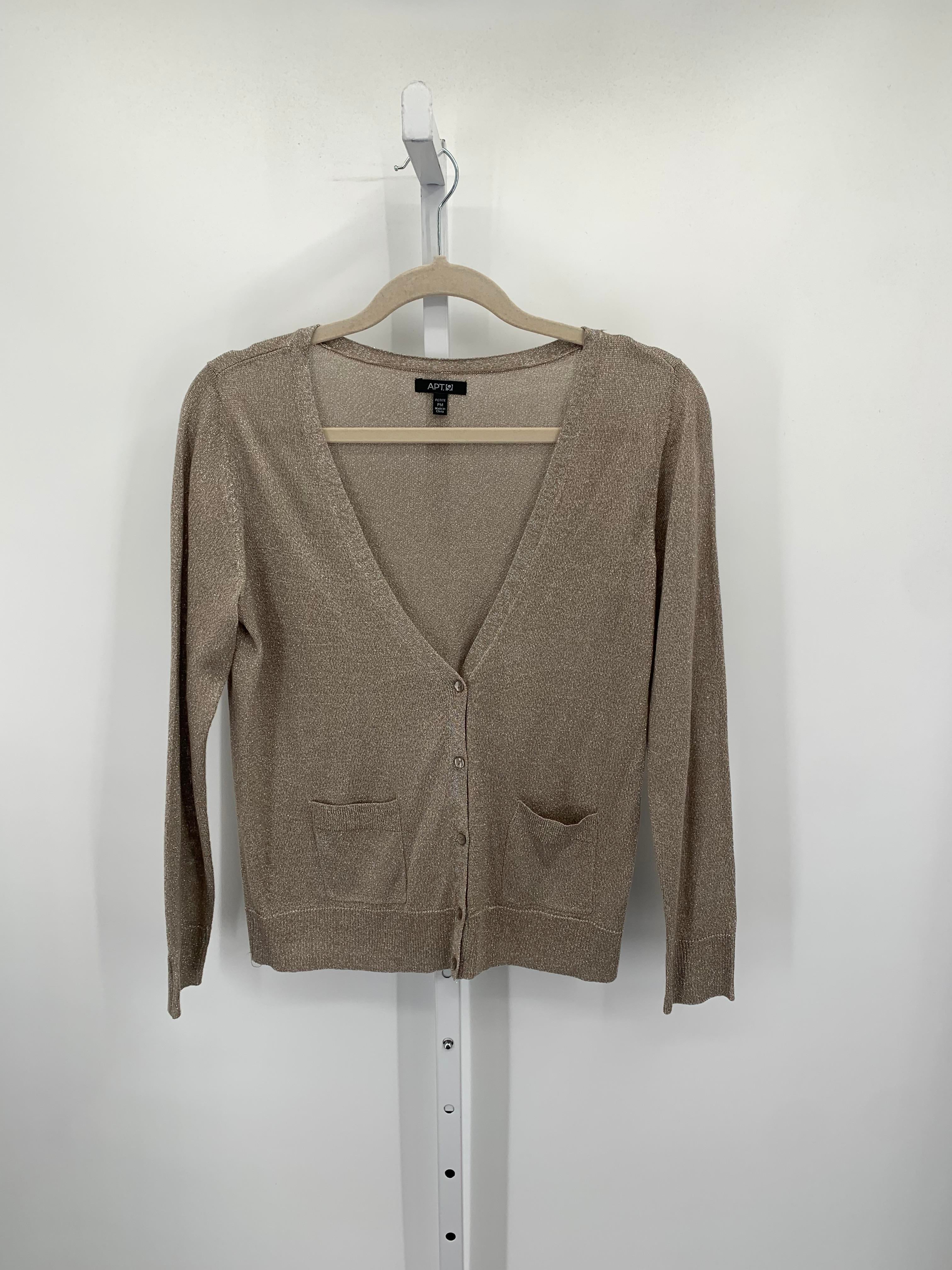 Apt. 9 Size Medium Petite Petite Long Slv Sweater