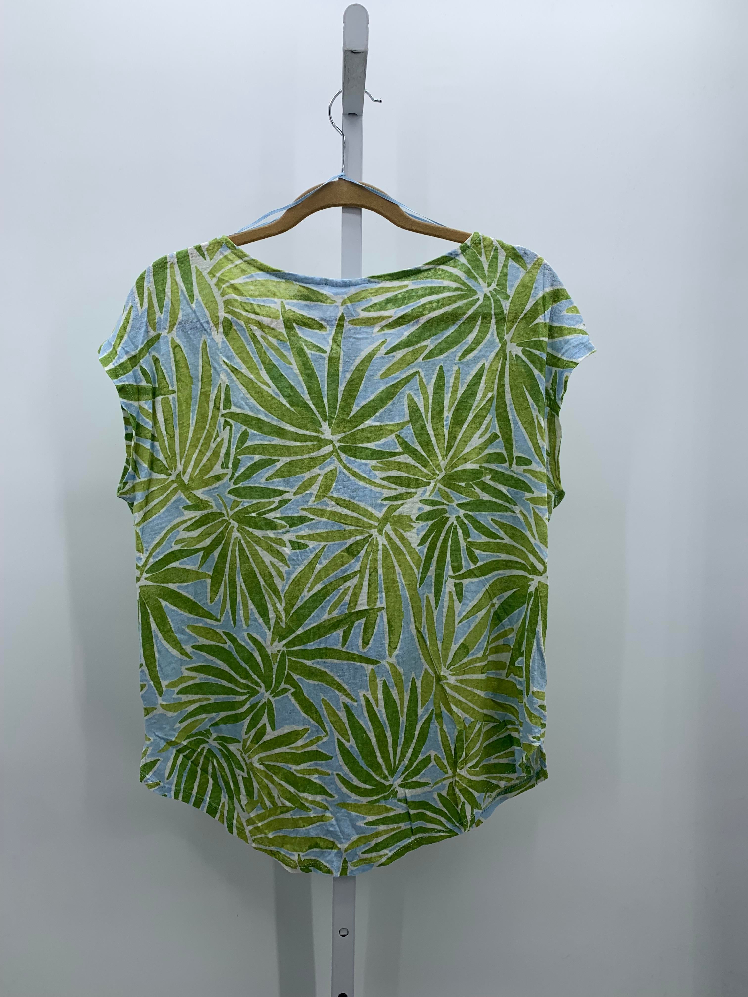 Sigrid Olsen Size Extra Large Misses Short Sleeve Shirt