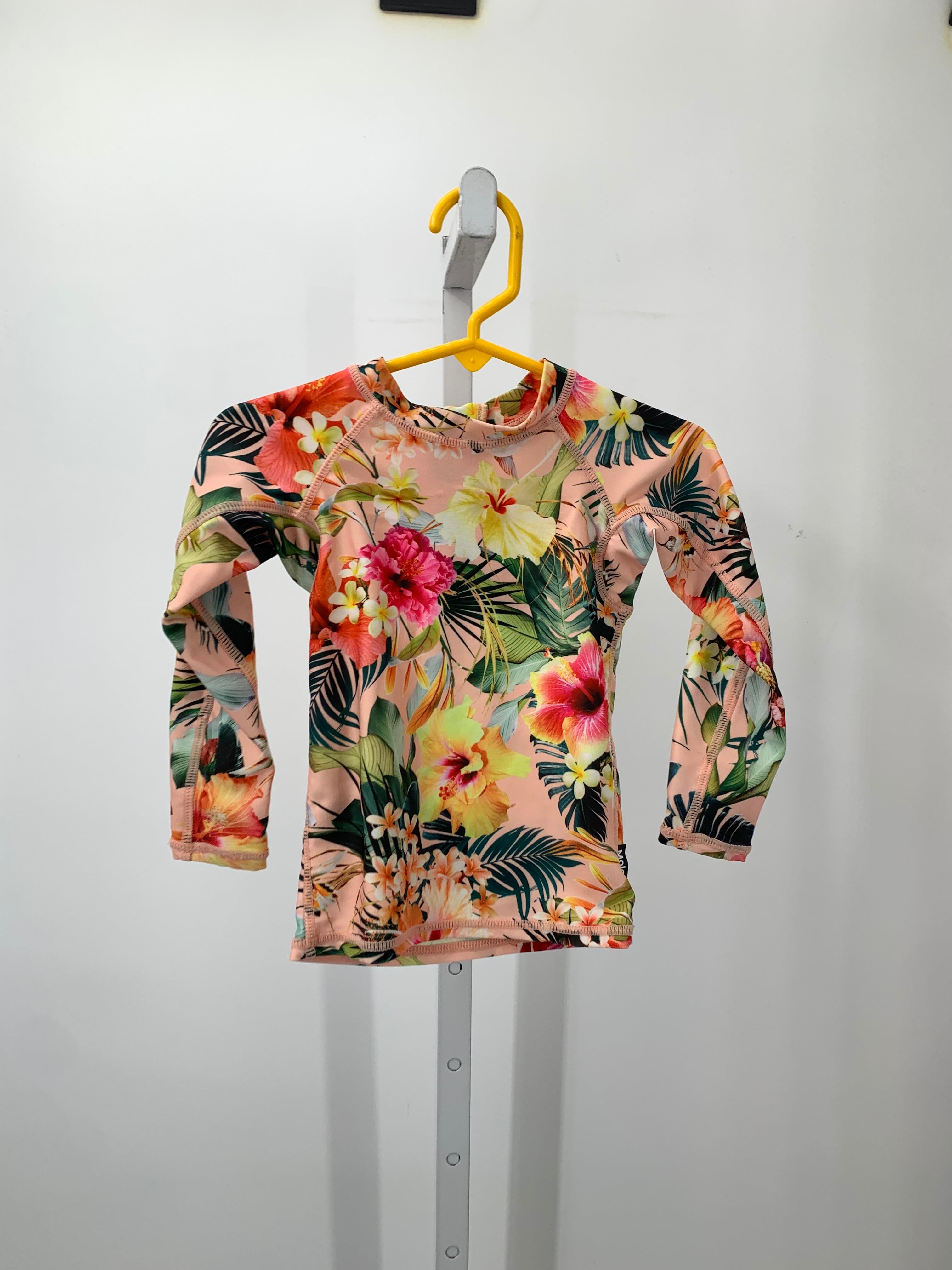 Size 1-2 Girls Swim Shirt