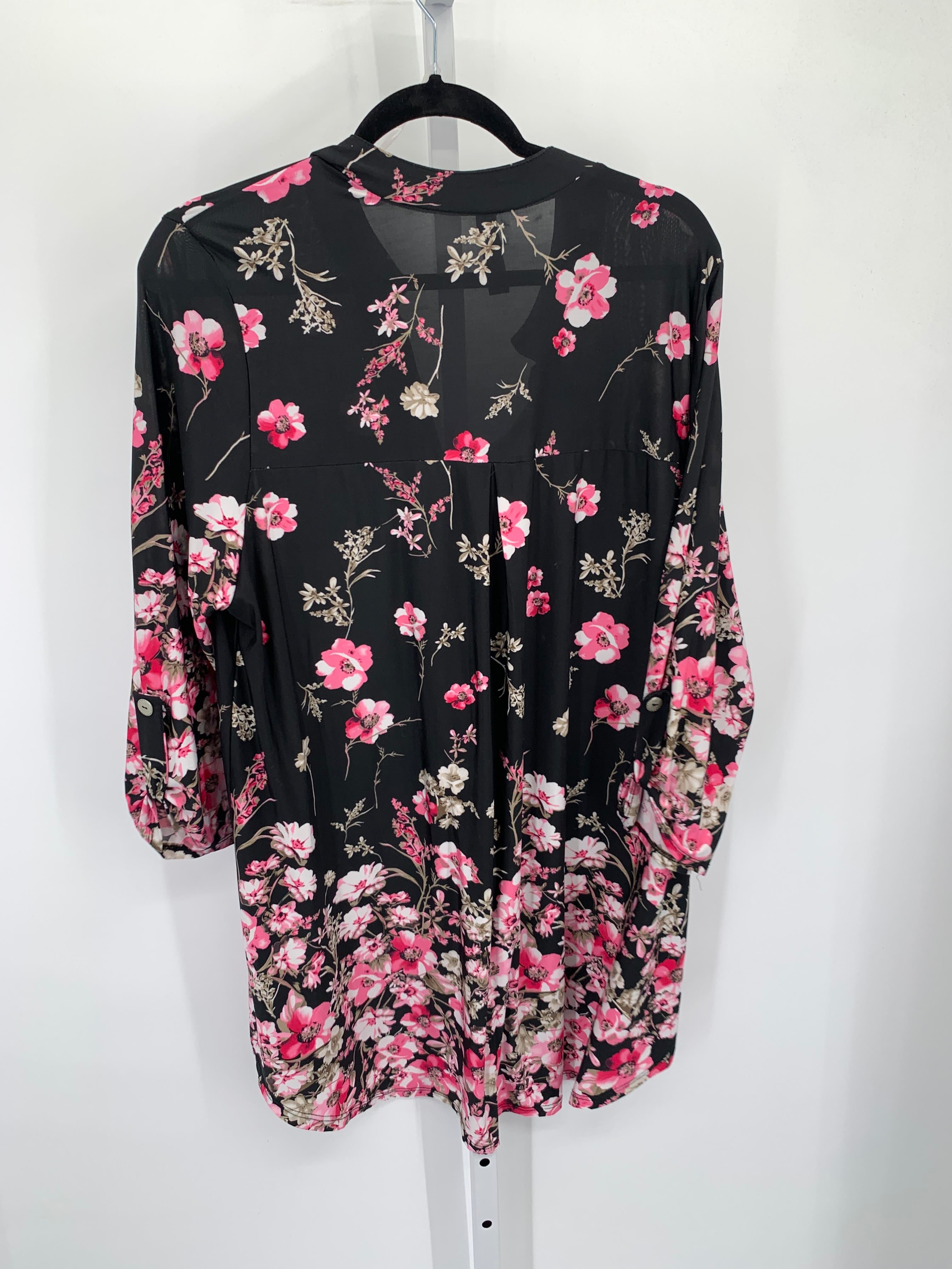 Size Extra Large Misses 3/4 Sleeve Shirt