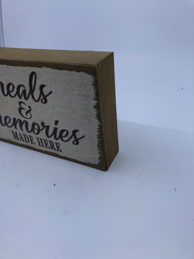 MEALS AND MEMORIES BLOCK.