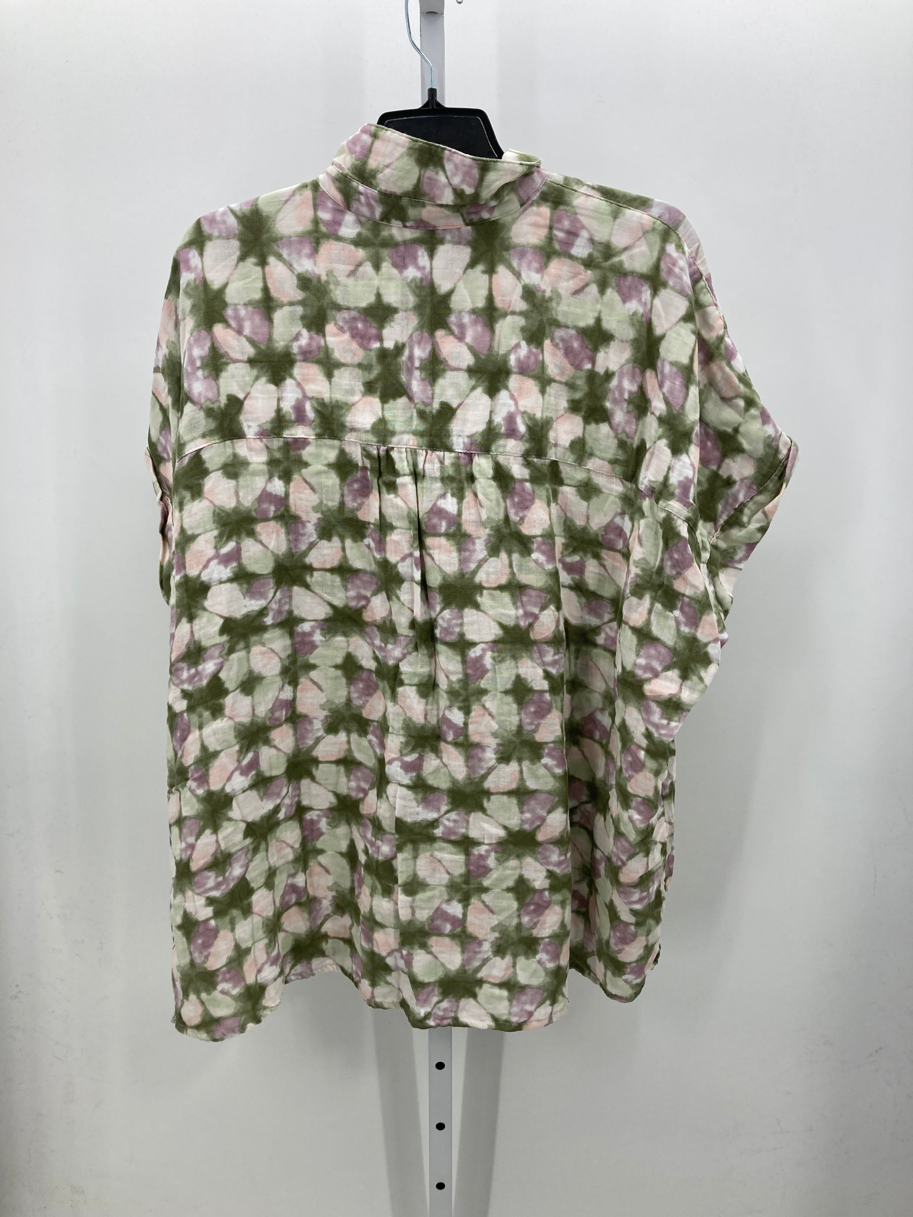 Sonoma Size 3X Womens Short Sleeve Shirt