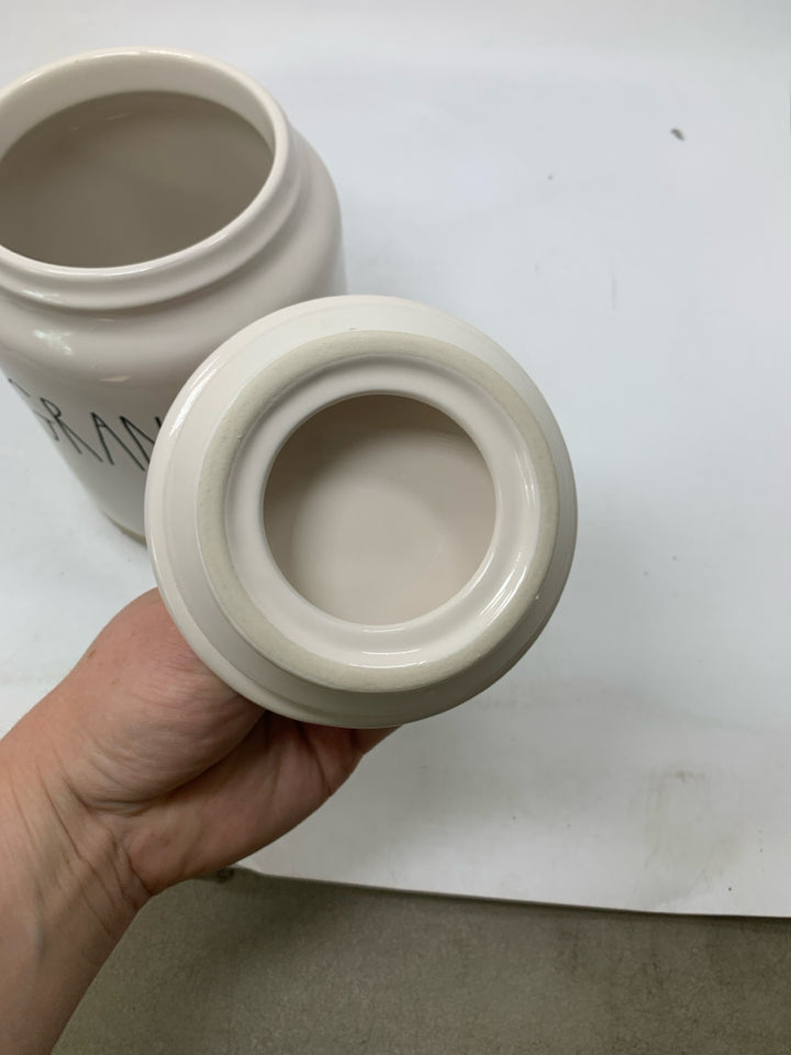 GRANOLA CERAMIC CANISTER.