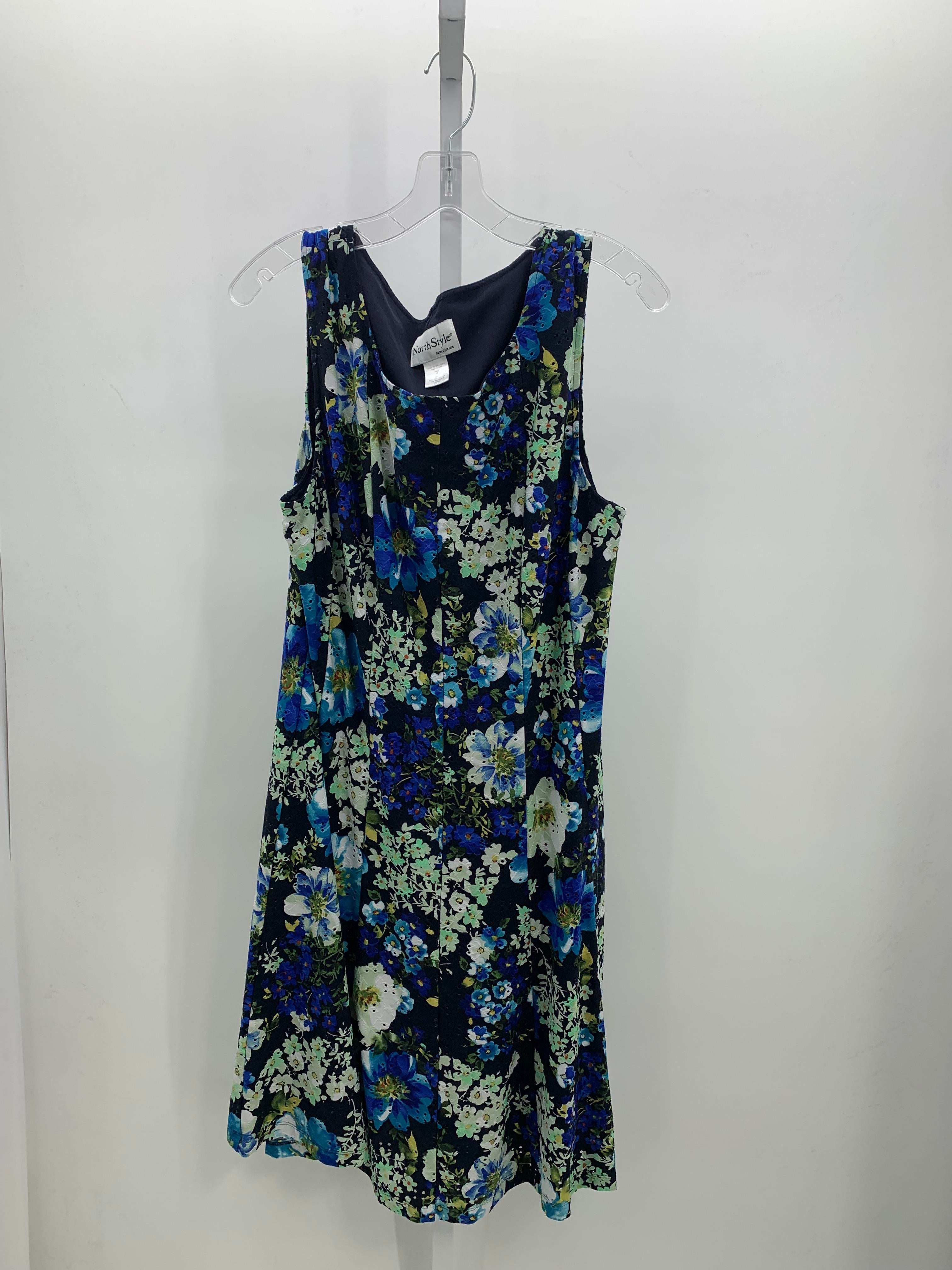 North Style Size 18 W Womens Sleeveless Dress