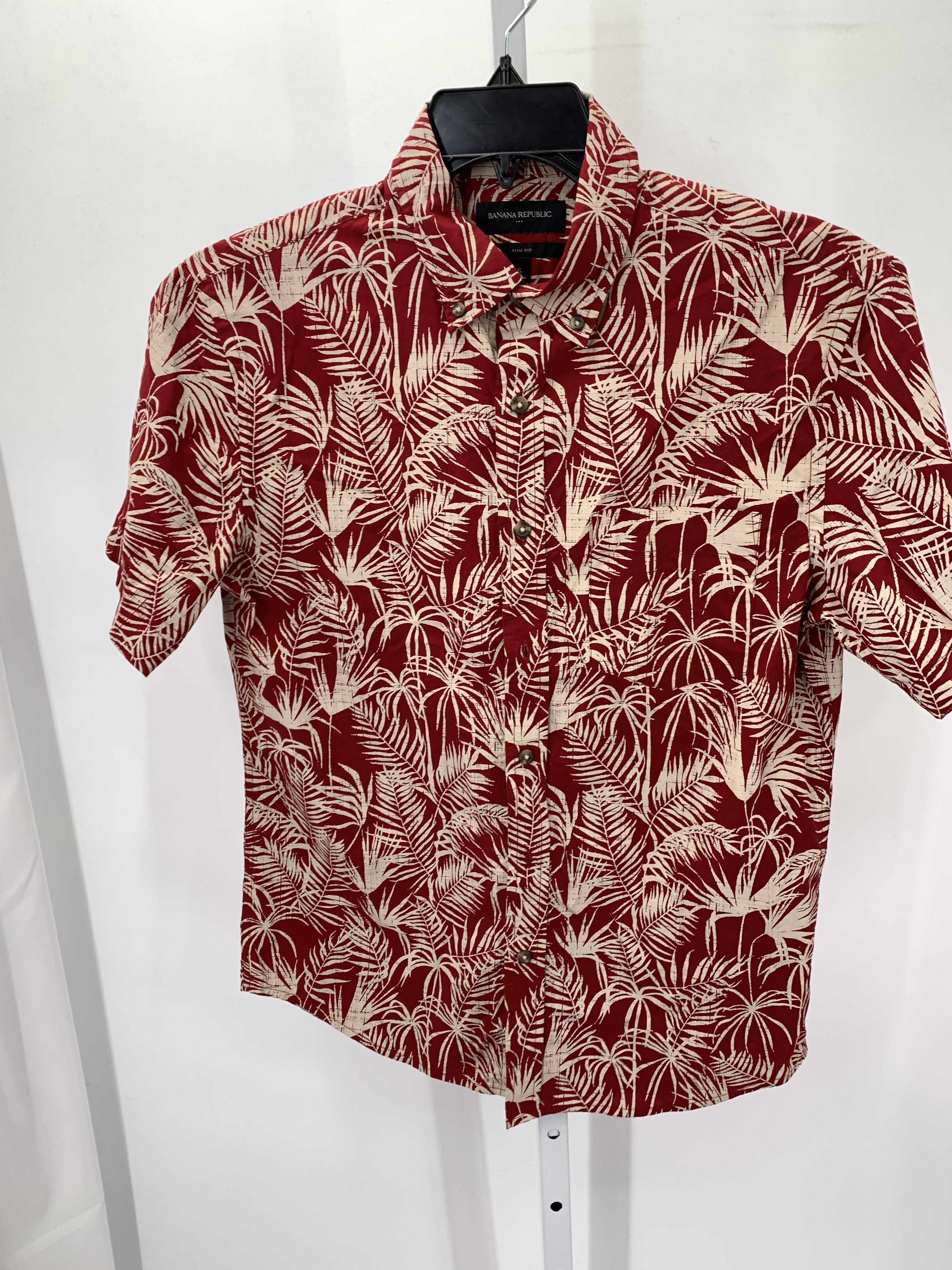 LEAVES PRINT SLIM FIT