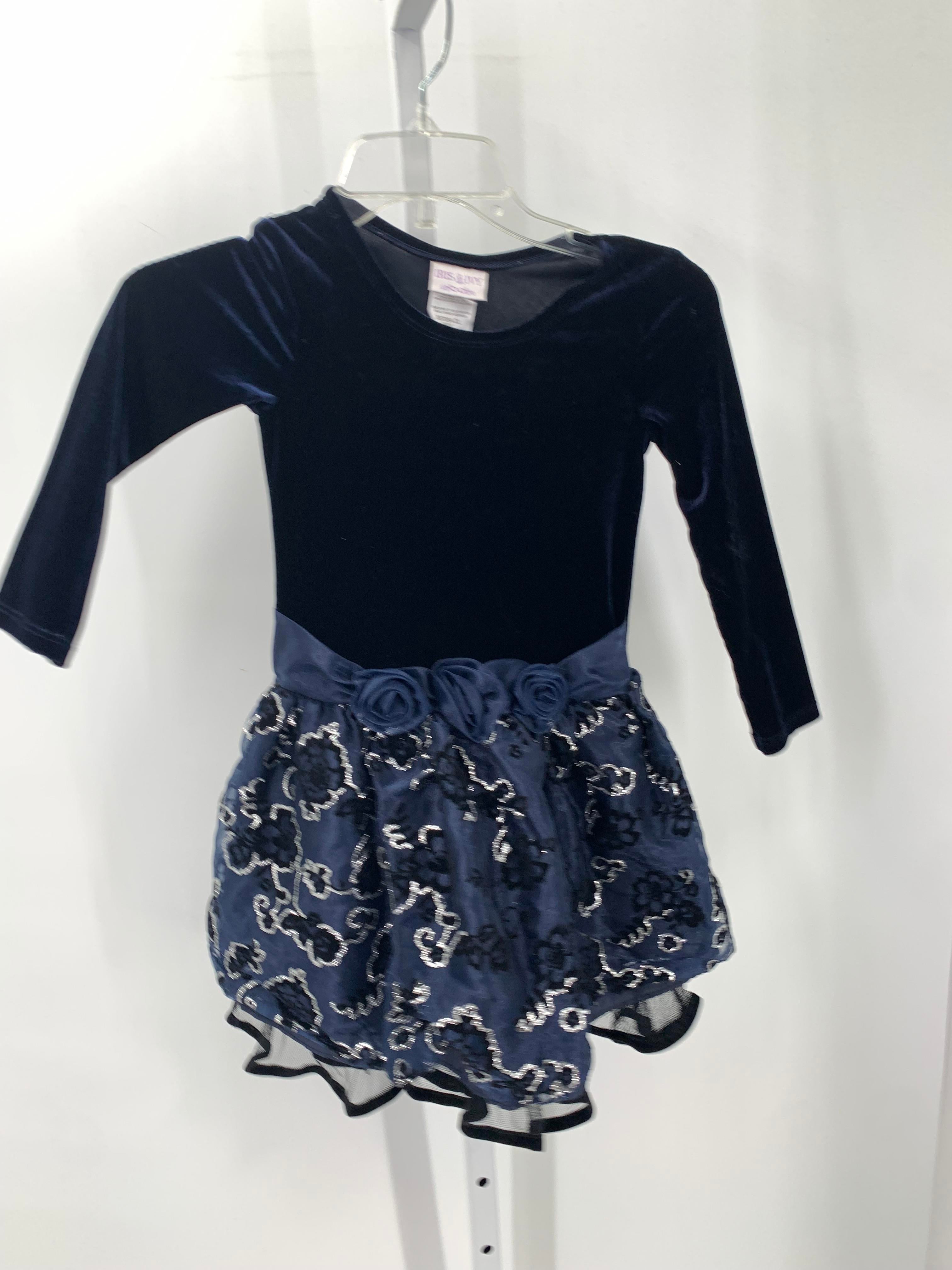 Size 6X Girls Long Sleeve Dress