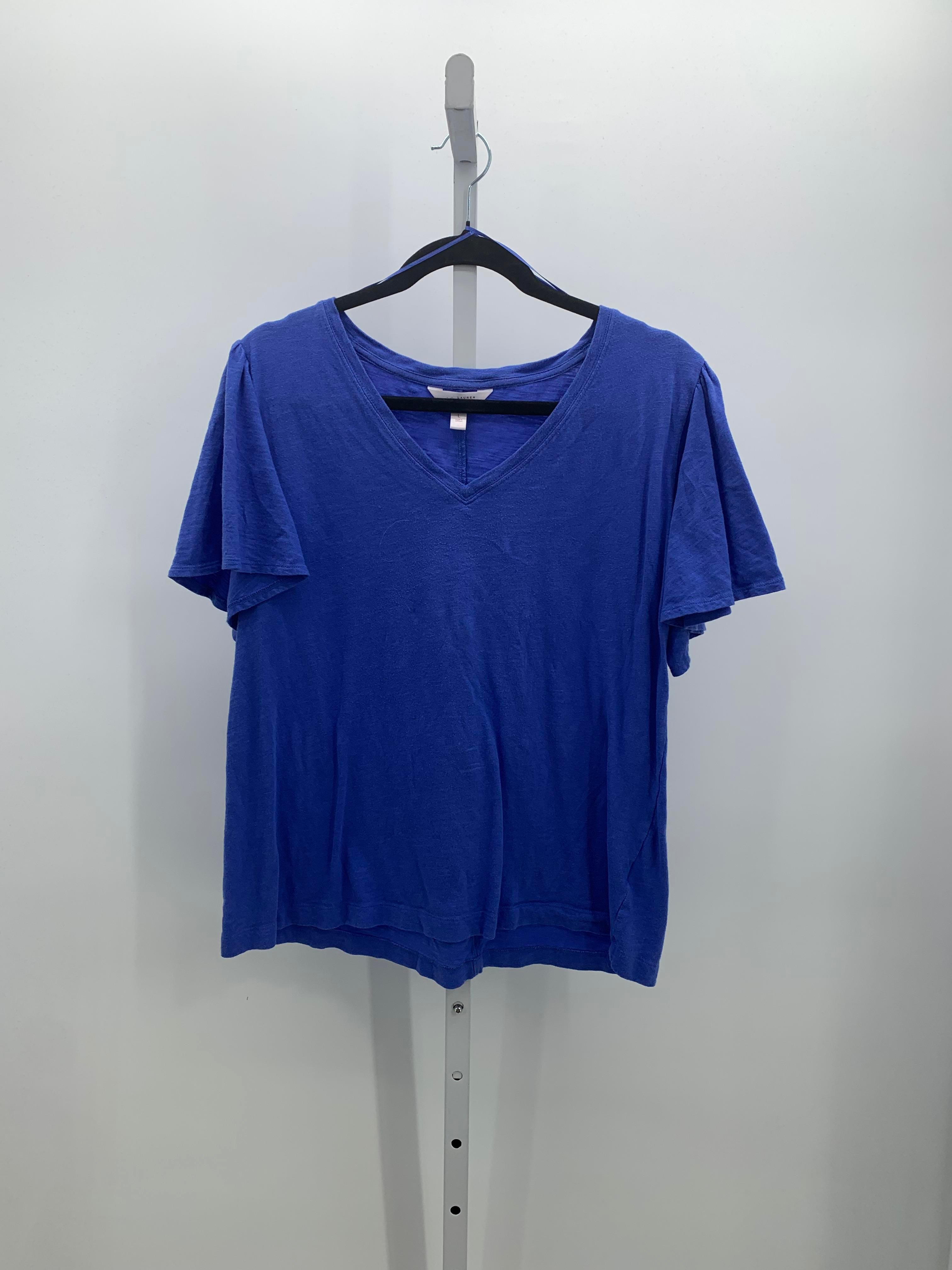 Lauren Conrad Size Large Misses Short Sleeve Shirt