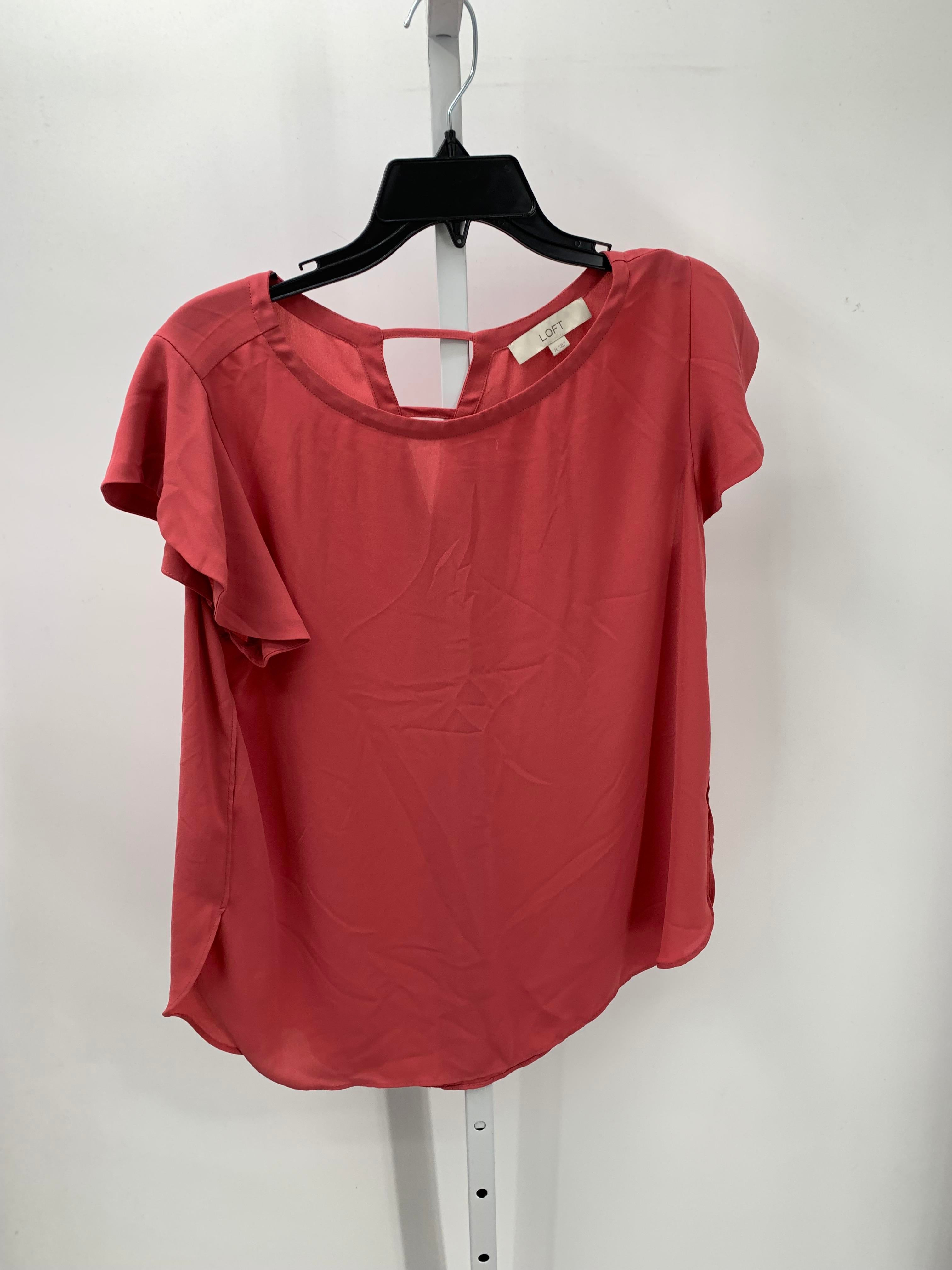 Loft Size Medium Misses Short Sleeve Shirt