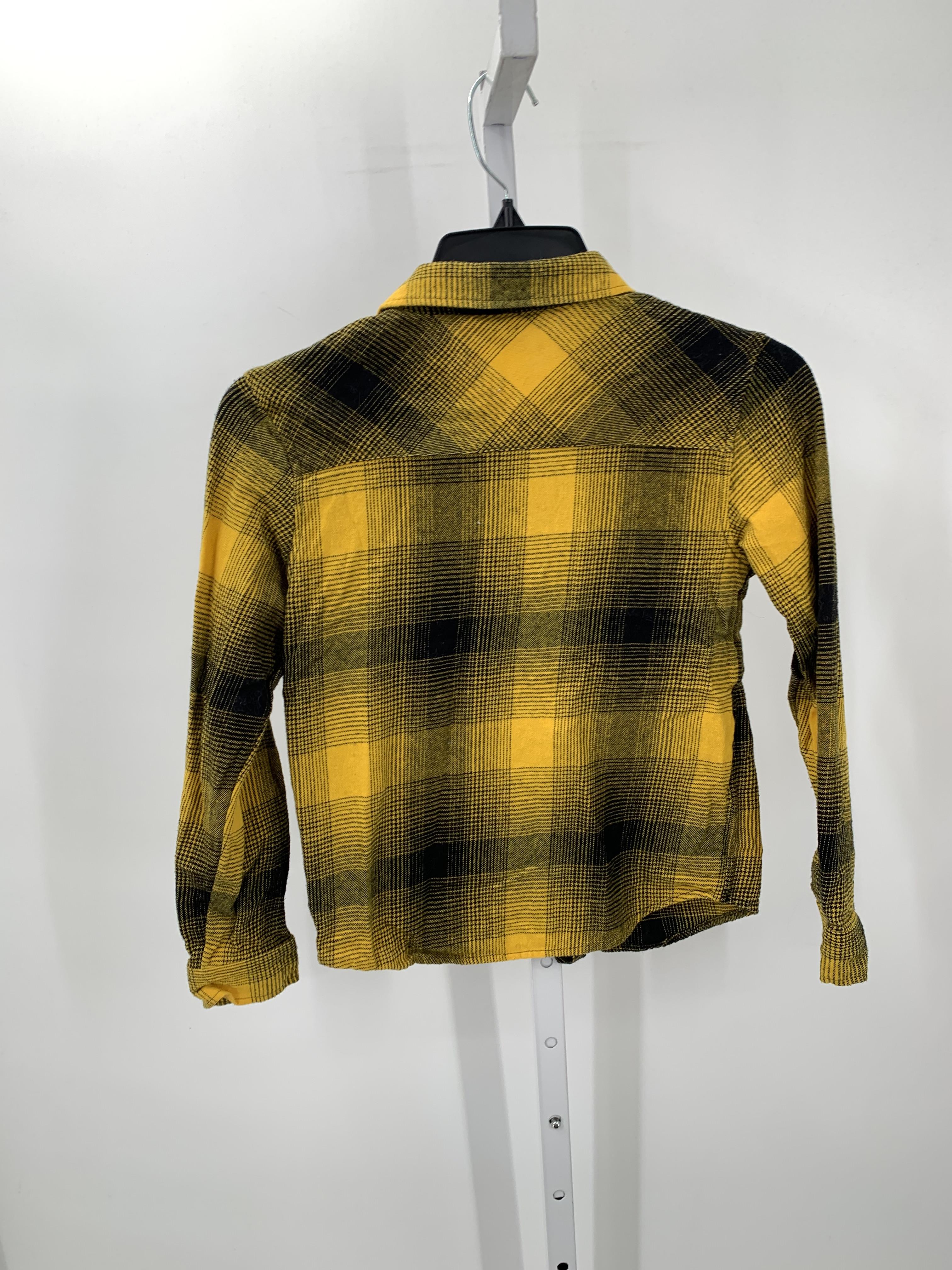 BLACK PLAID BTN DOWN