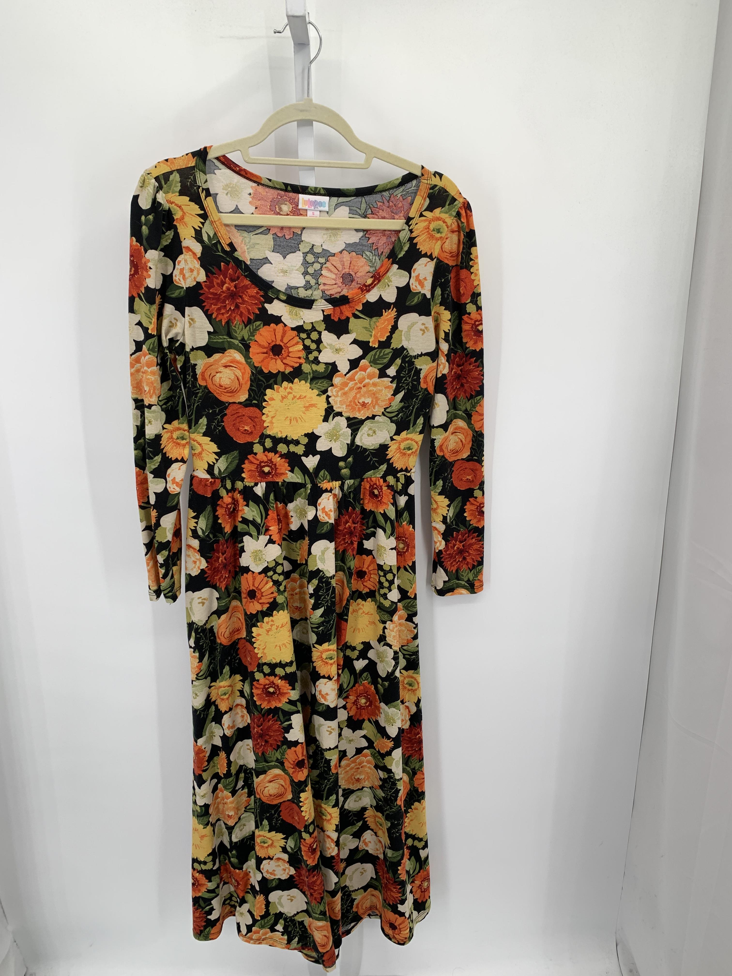 Lularoe Size Small Misses Long Sleeve Dress