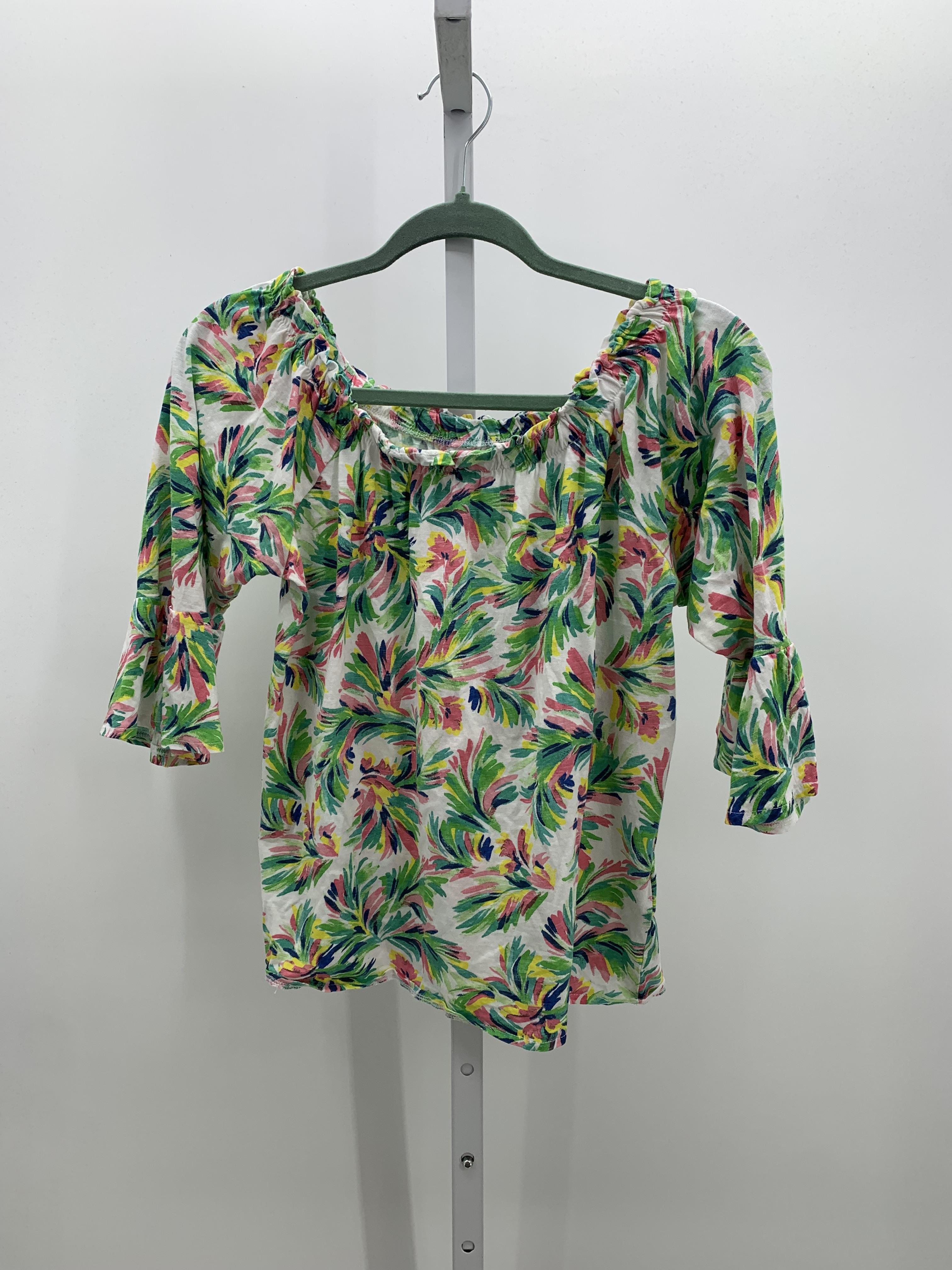 Size Medium Misses 3/4 Sleeve Shirt