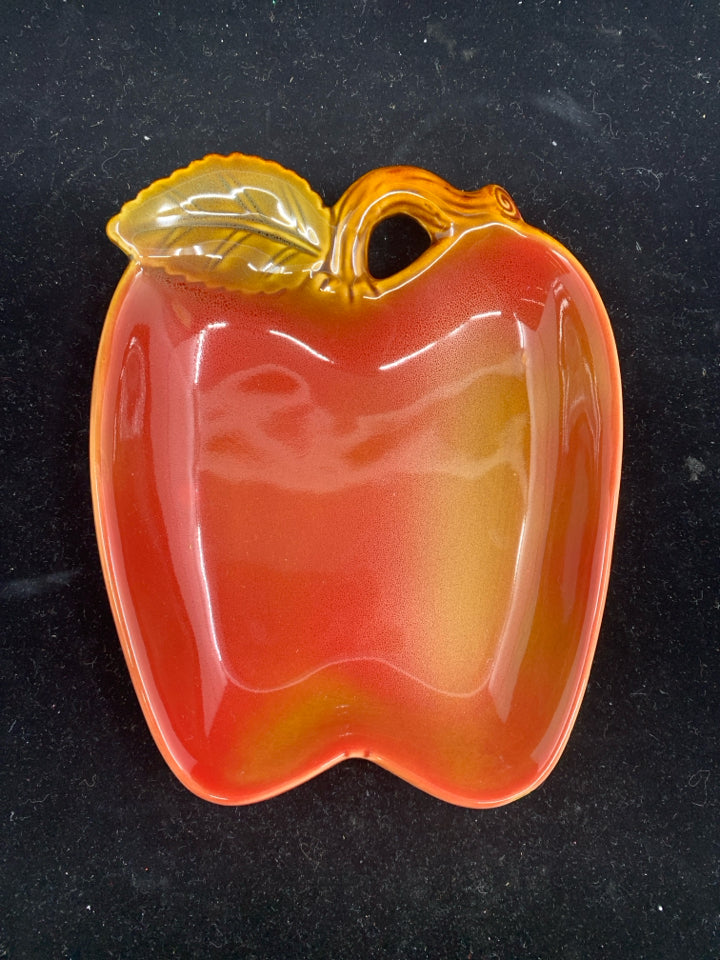 APPLE TRINKET DISH.