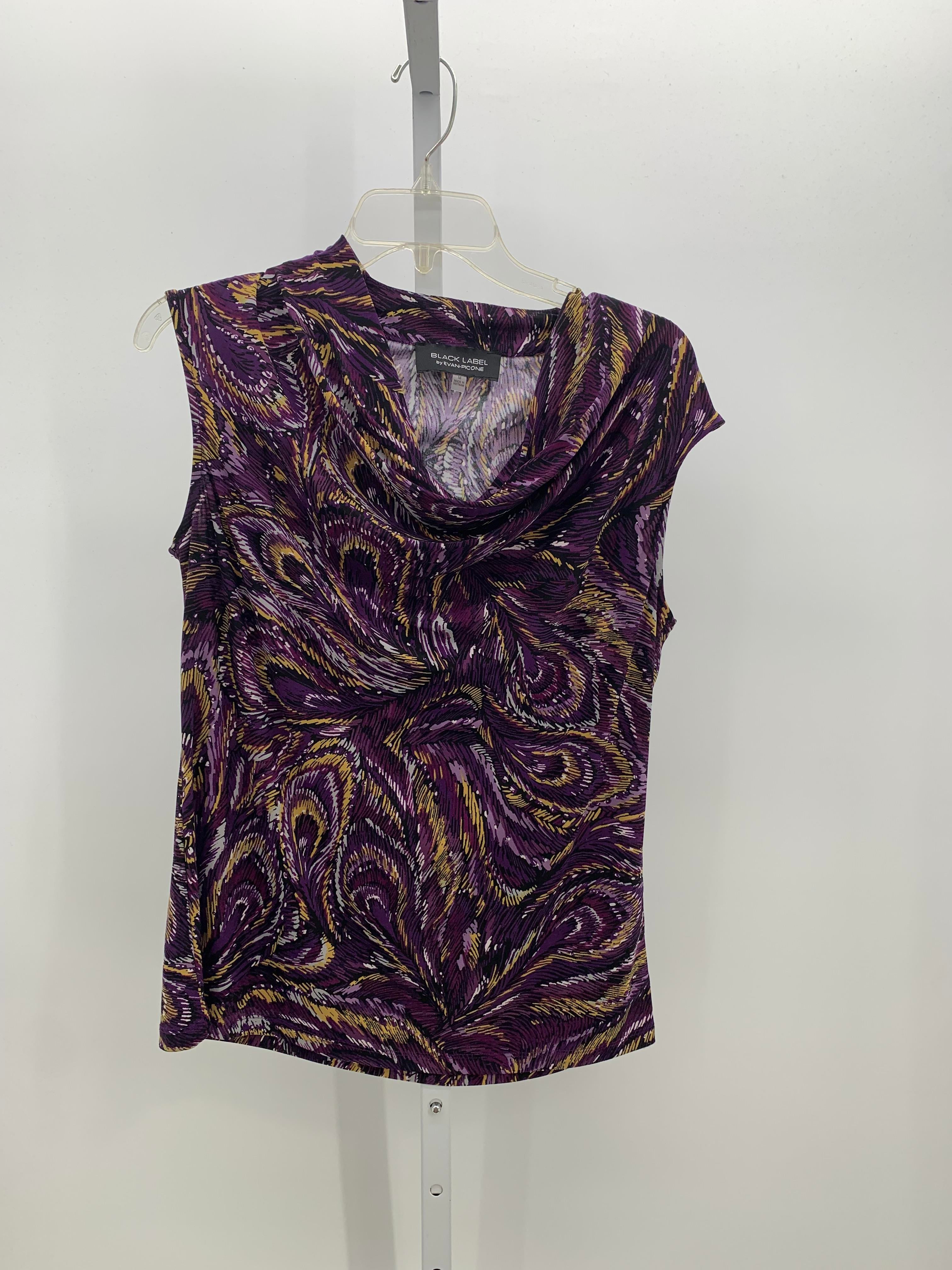Evan-Picone Size Medium Misses Sleeveless Shirt