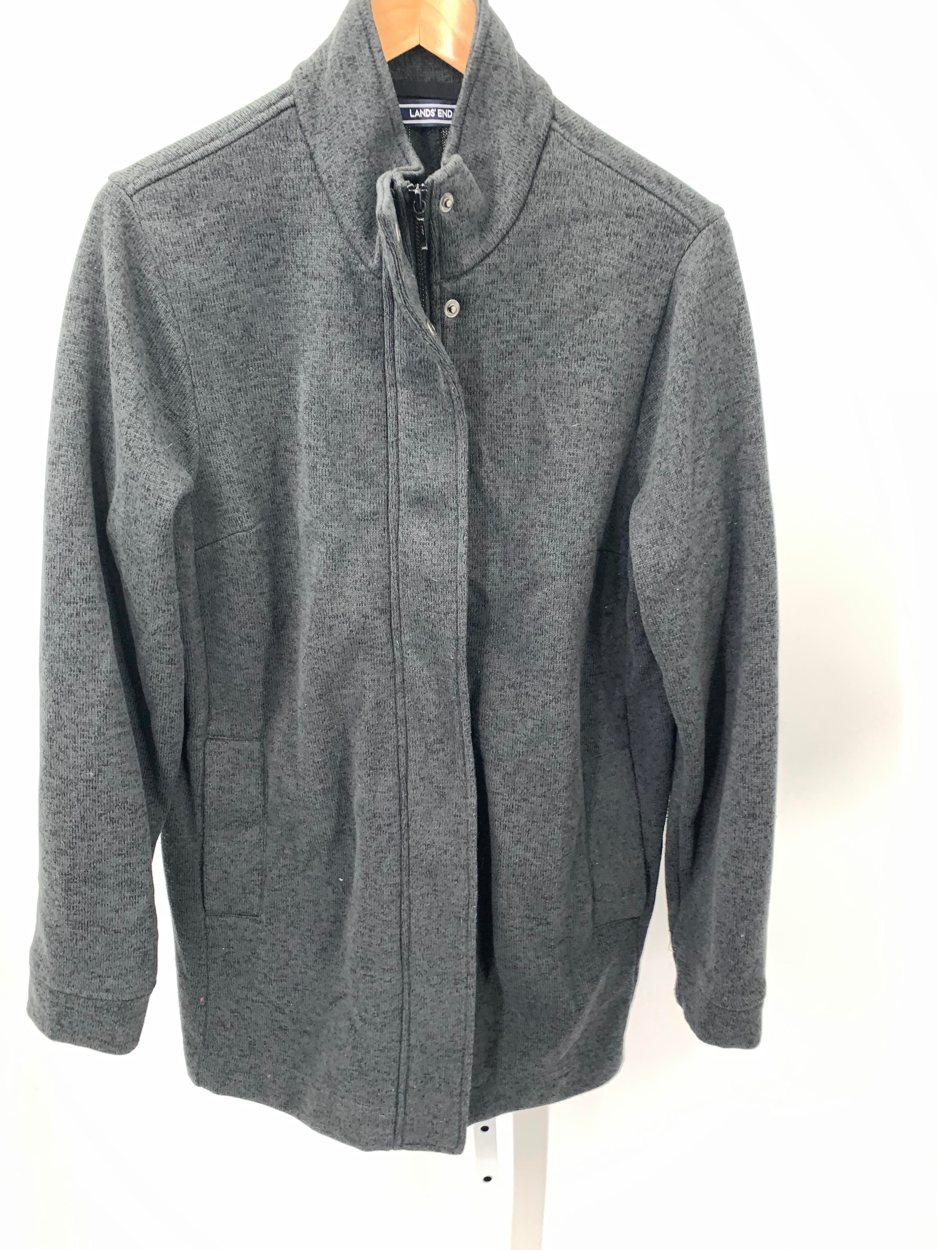 Lands End Size Large Misses Long Slv Sweater