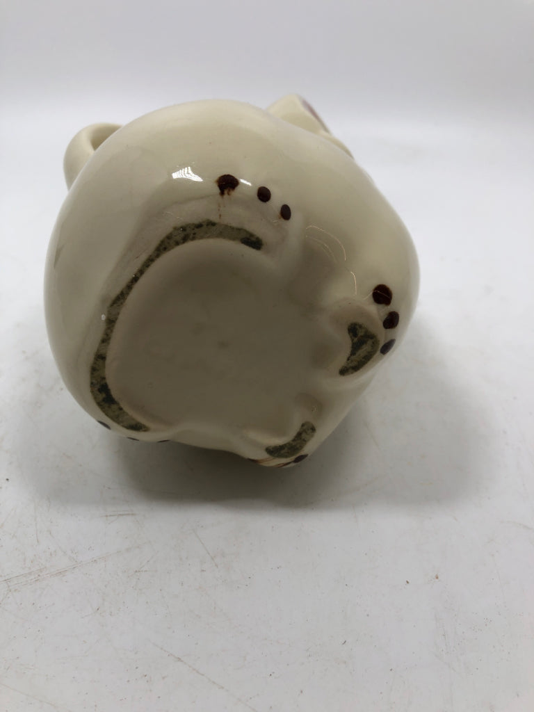 CERAMIC ELEPHANT CREAMER.