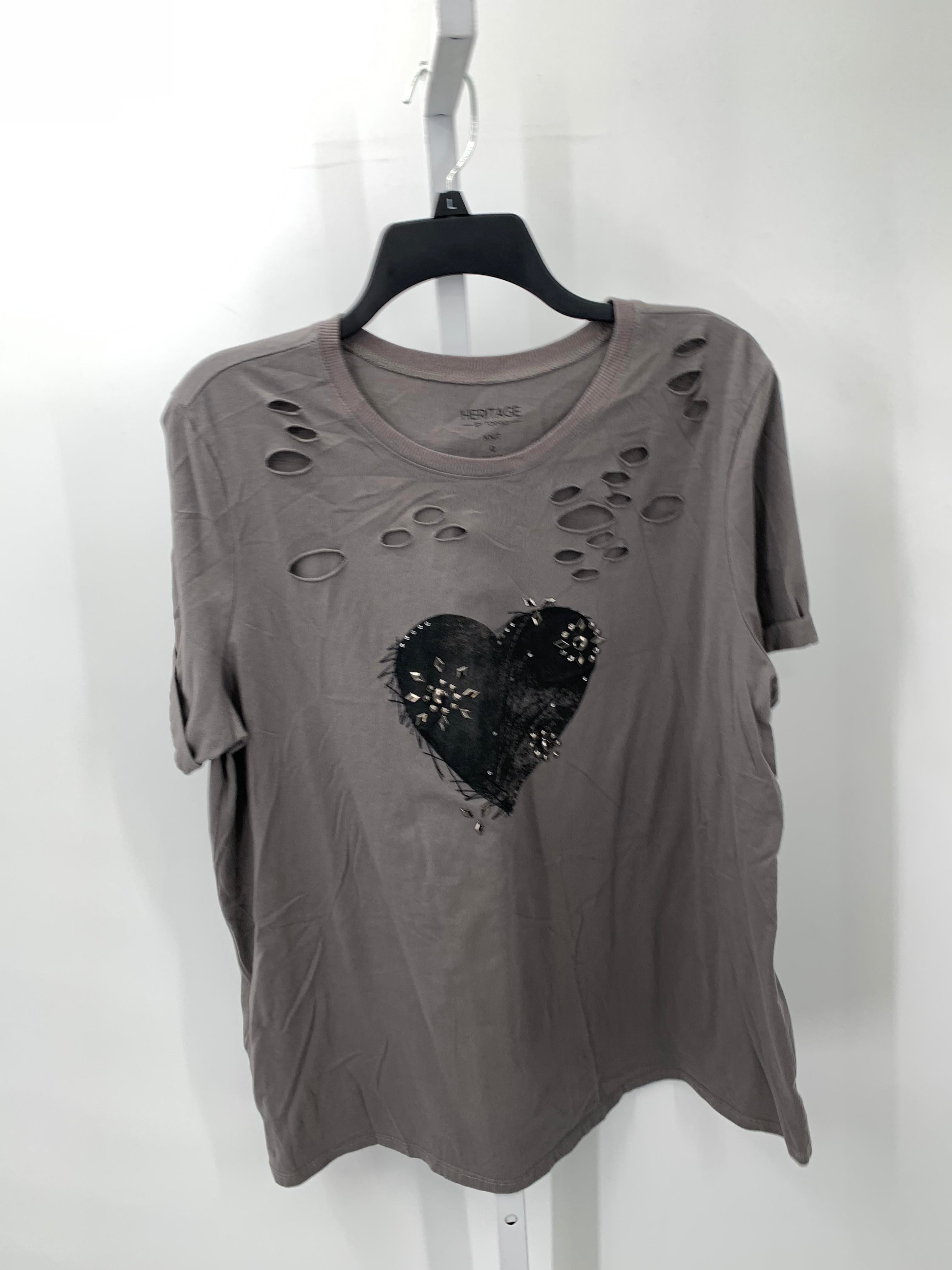 Torrid Size 0X Womens Short Sleeve Shirt