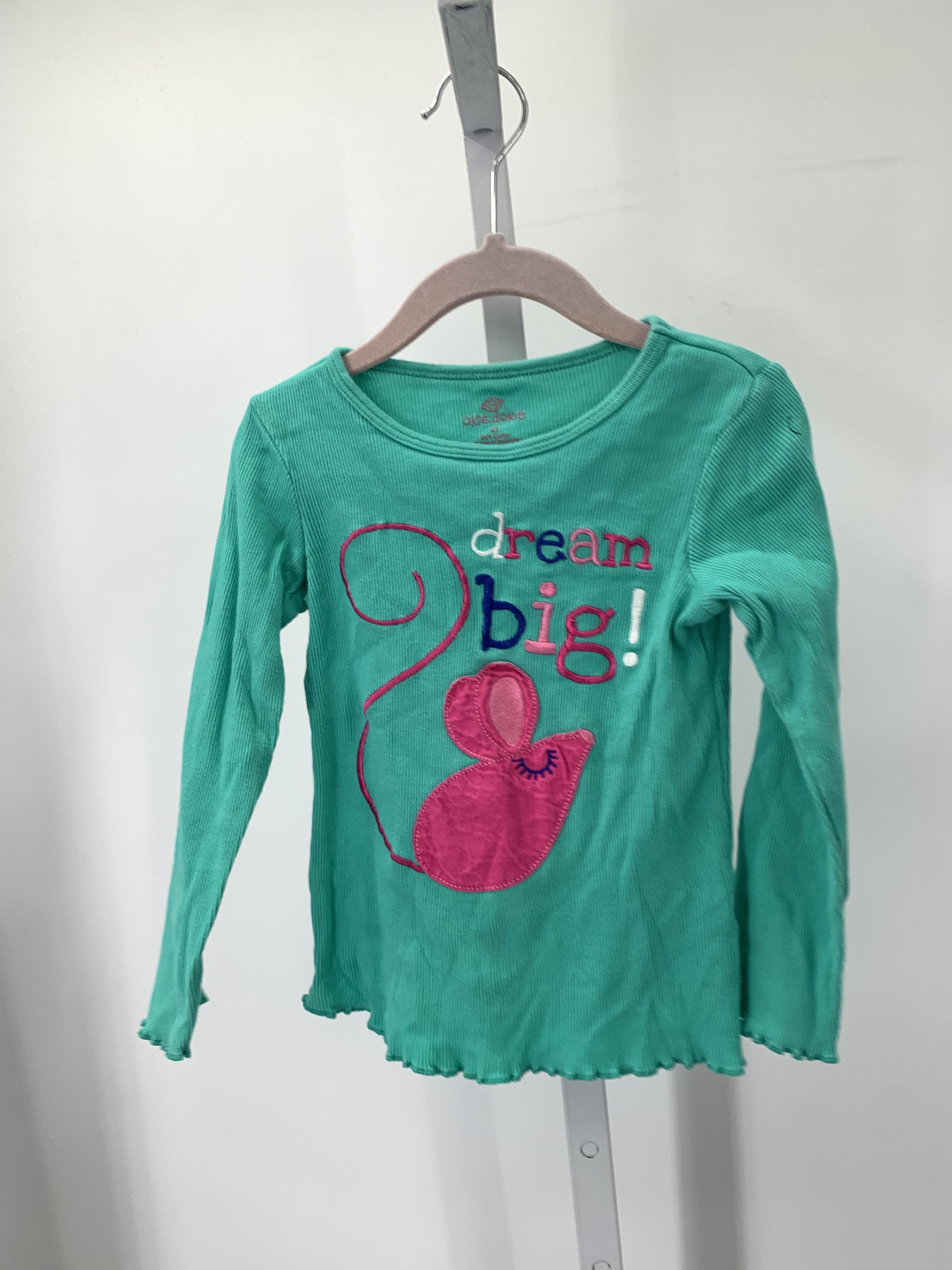 Okie Dokie Size 4T Girls Long Sleeve Shirt