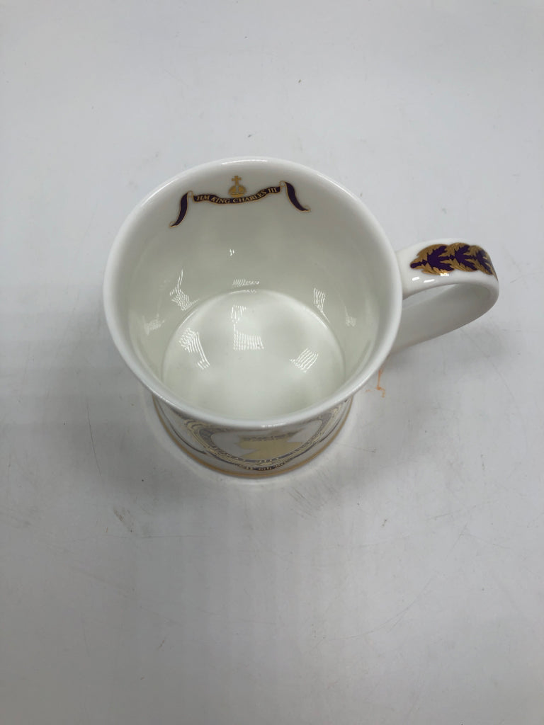 KING CHARLES CORONATION MUG.
