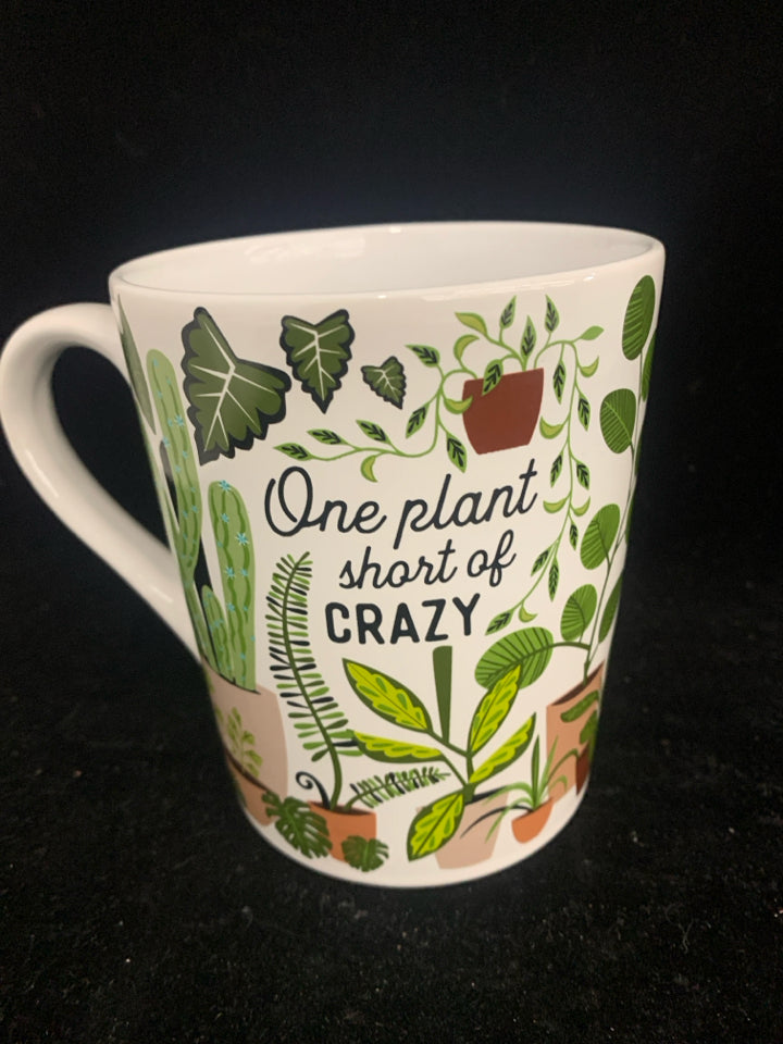 LARGE ONE PLANT SHORT MUG.