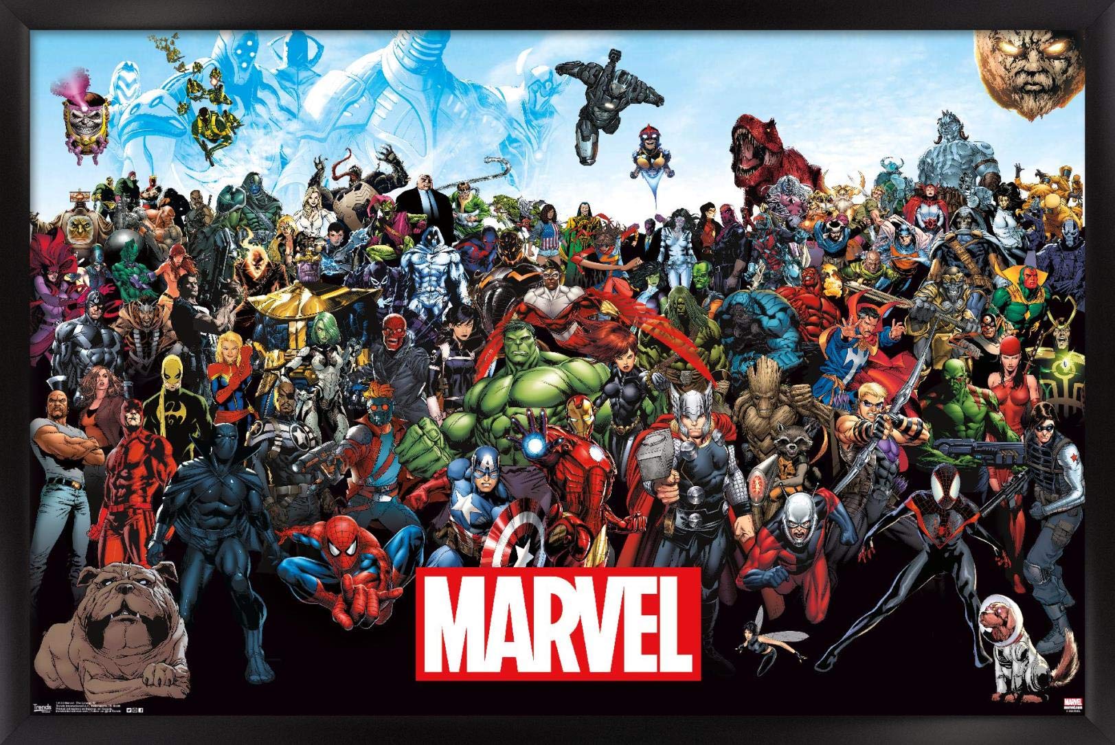 Trends International Wall Poster Marvel the Lineup, 22.