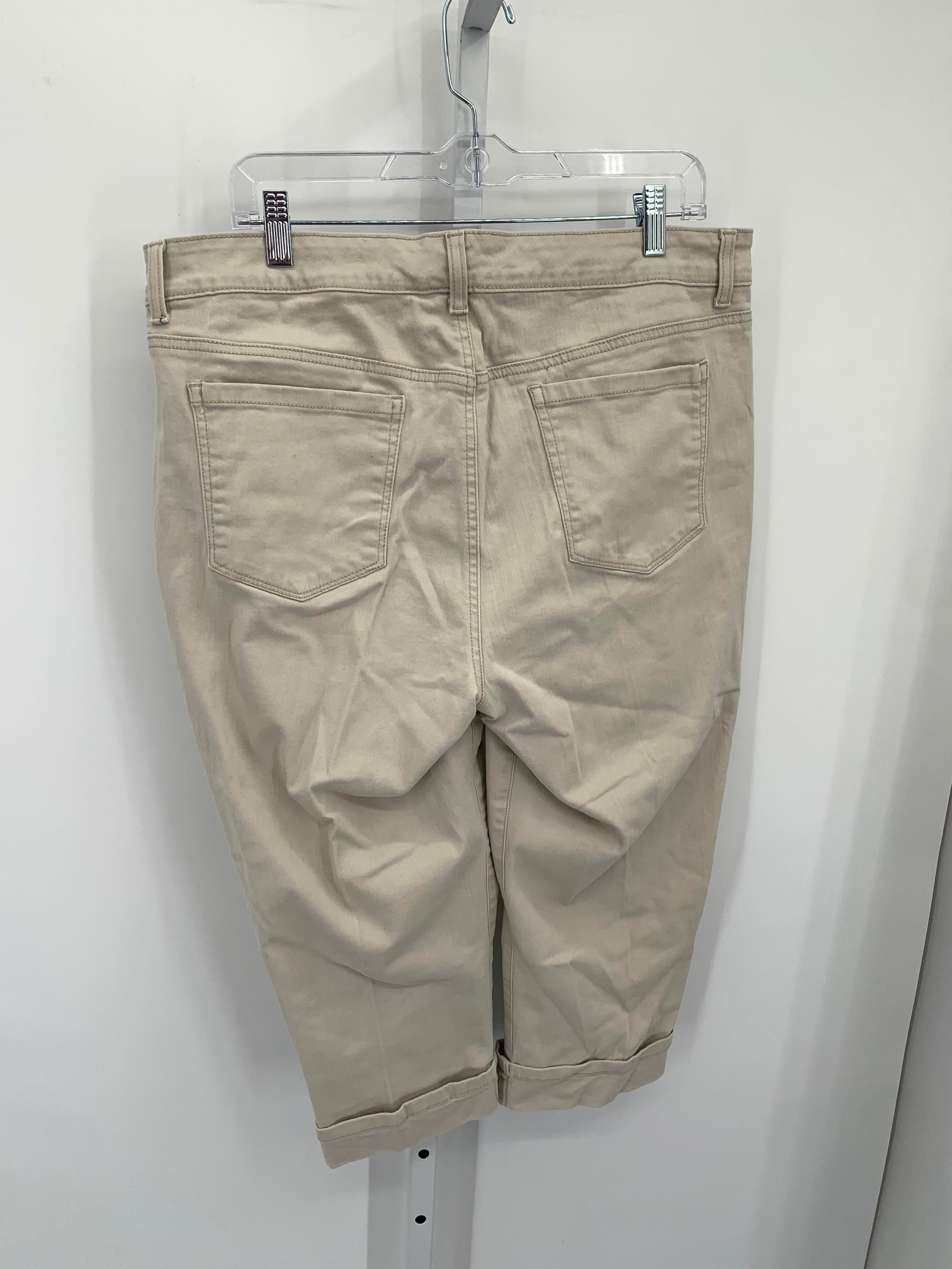 Style & Co. Size 16 Misses Capri Pants