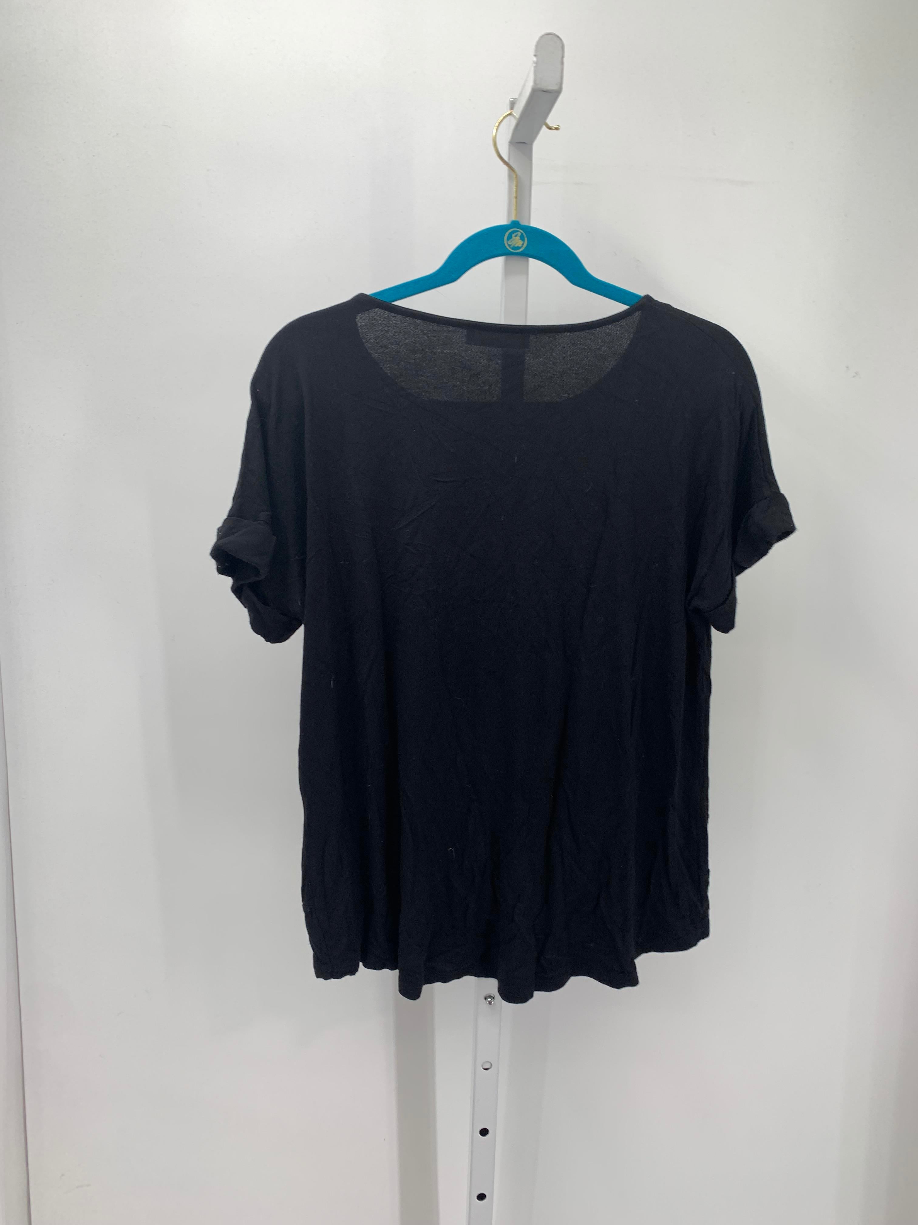 Zenana Size Medium Misses Short Sleeve Shirt