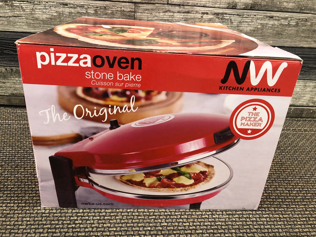 NIB STONE BAKE PIZZA OVEN.