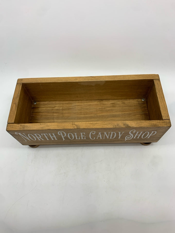 NORTH POLE CANDY SHOP BOX.