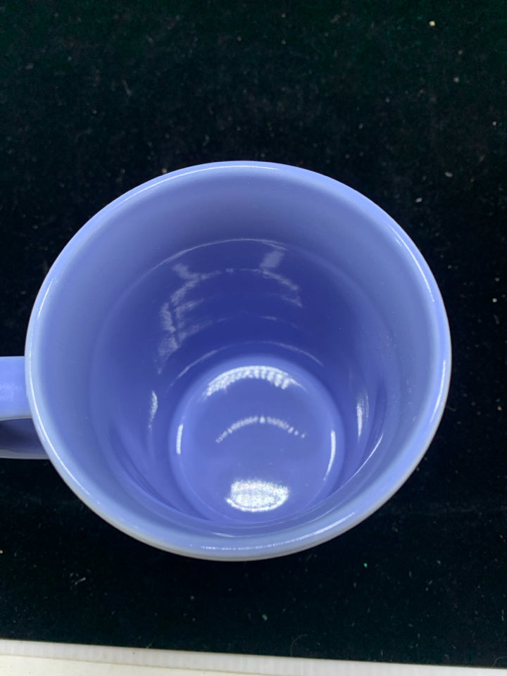TALL BLUE EEYORE MUG.