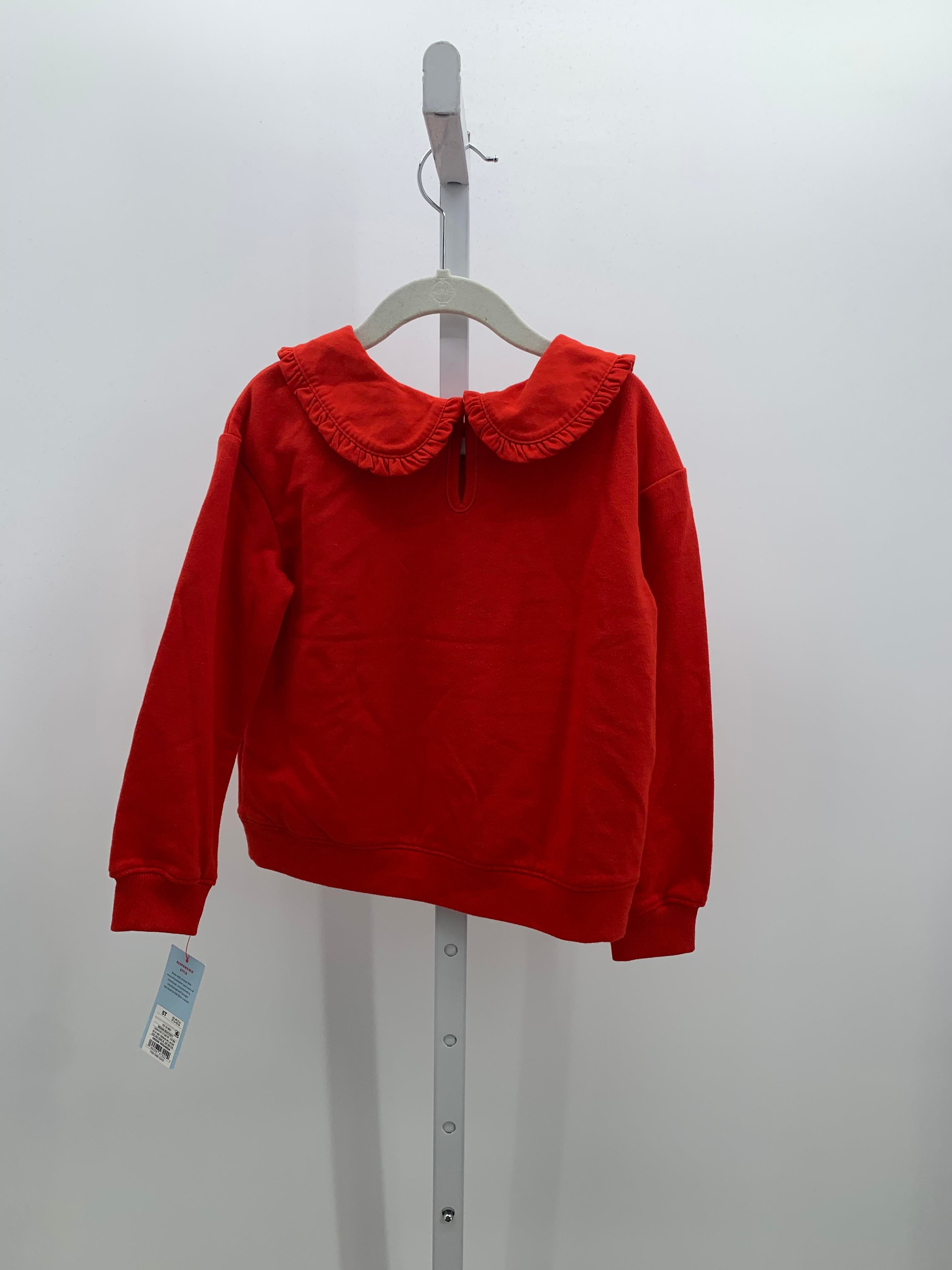 Cat & Jack Size 5T Girls Long Sleeve Shirt