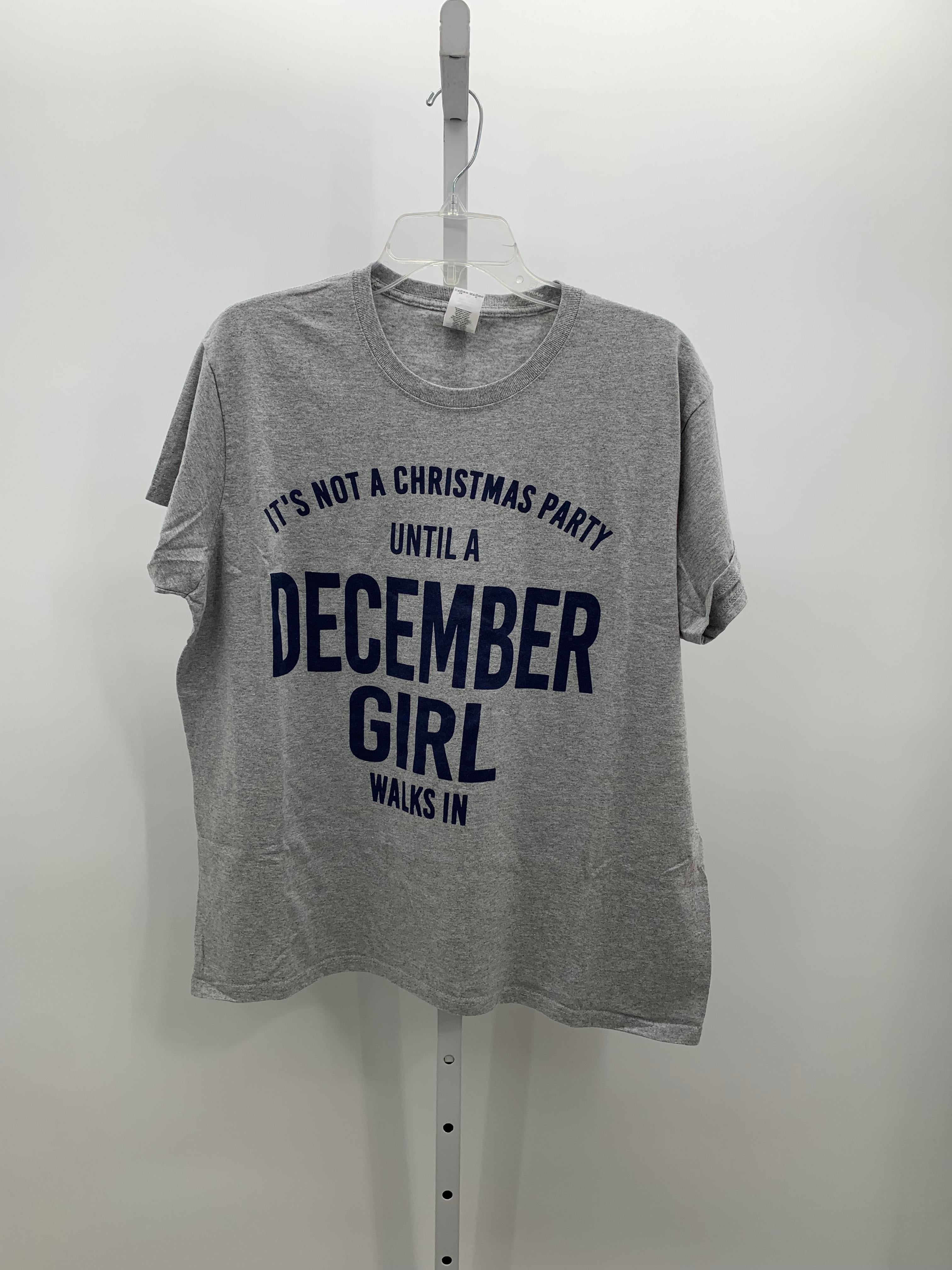 SHORT SLV SHIRT DECEMBER GIRL
